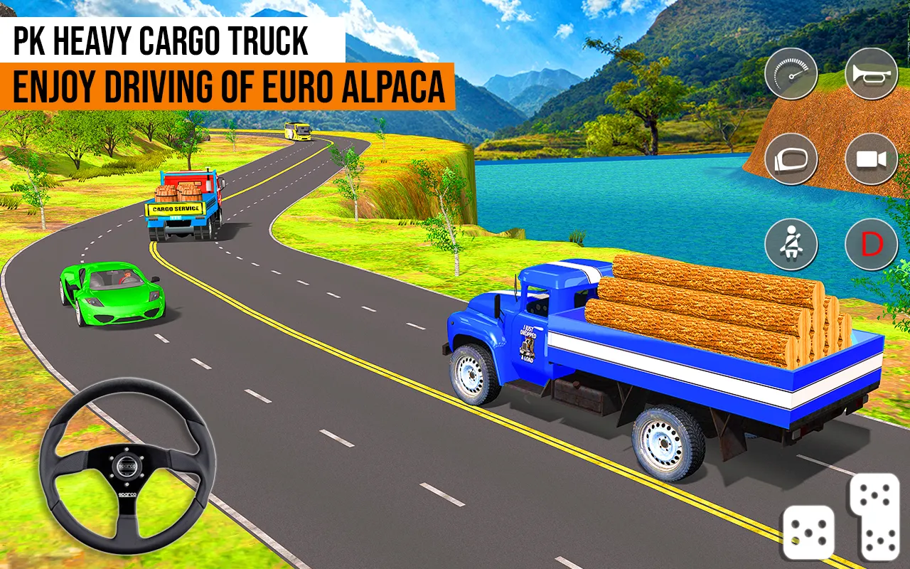 Transporter Truck Driving Sim | Indus Appstore | Screenshot