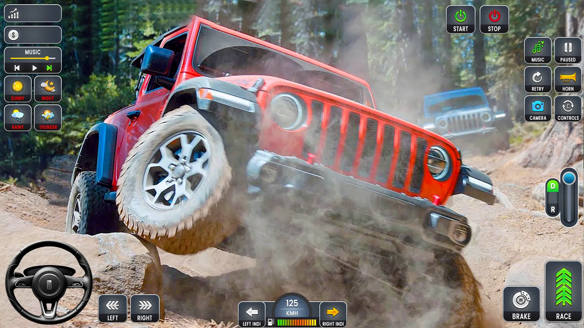 Offroad Jeep 4x4 Driving Sim | Indus Appstore | Screenshot