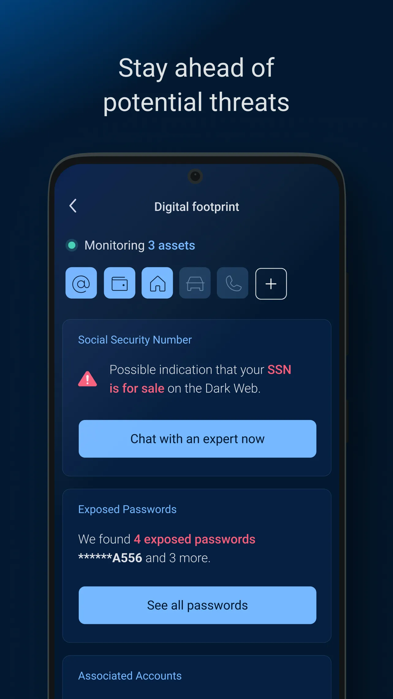 Cyrus Identity by Malwarebytes | Indus Appstore | Screenshot