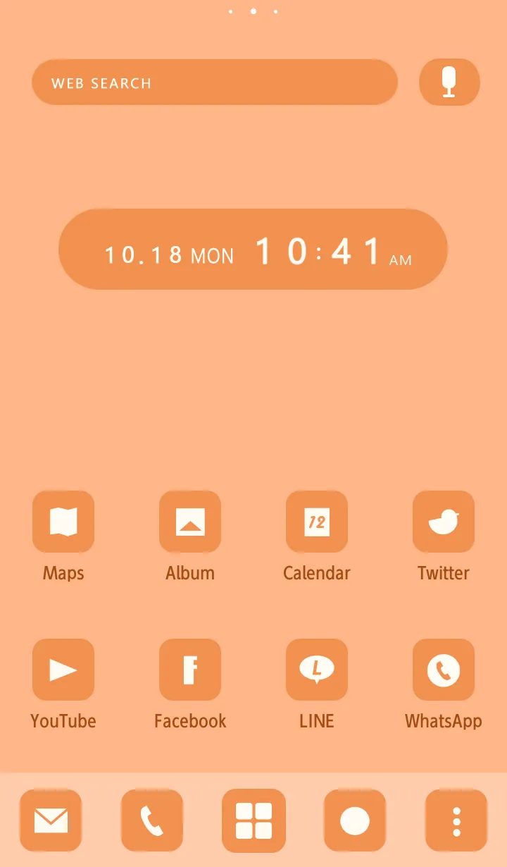 Simple Pastel Color (Apricot) | Indus Appstore | Screenshot