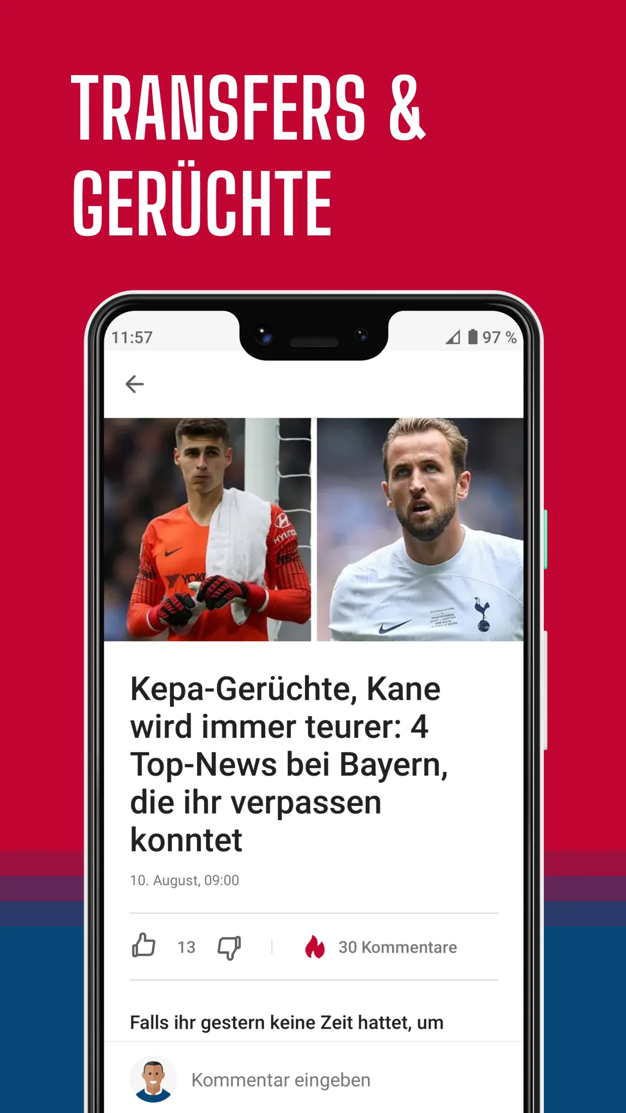 Bayern Live – Fußball News | Indus Appstore | Screenshot