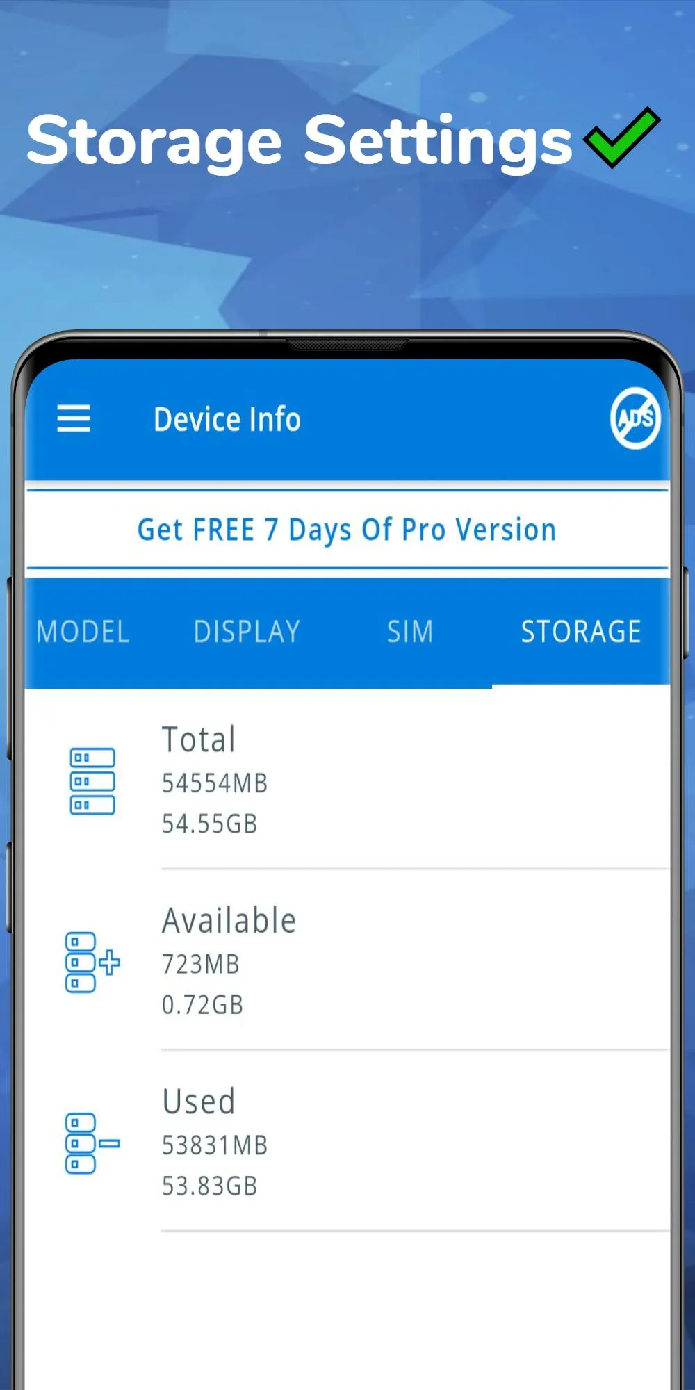 Device Information | Indus Appstore | Screenshot