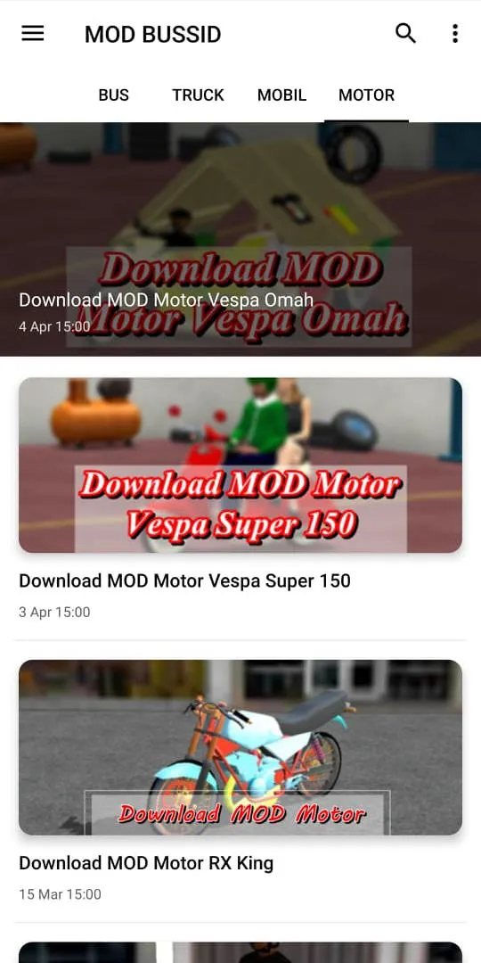 MOD BUSSID (Bus Truck & Mobil) | Indus Appstore | Screenshot