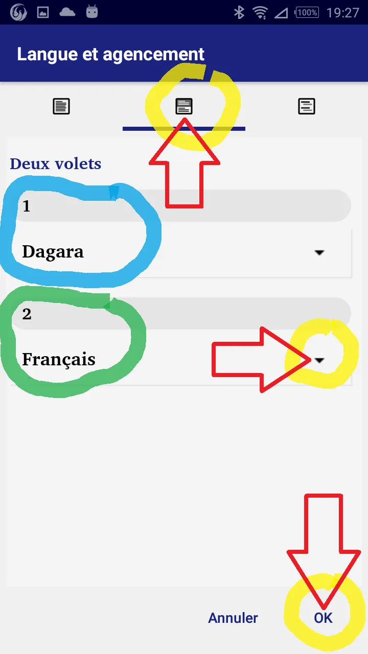 Dagara avec français English | Indus Appstore | Screenshot