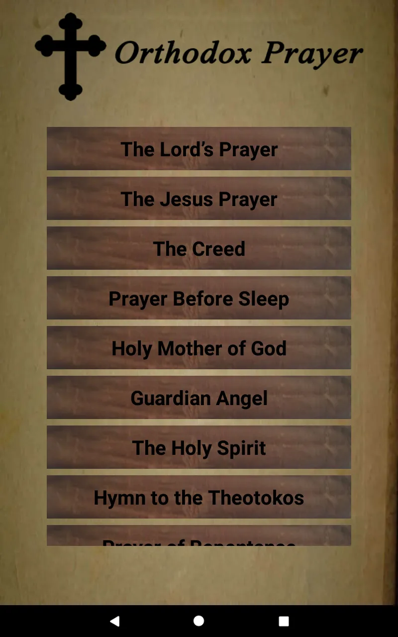 Orthodox Prayers | Indus Appstore | Screenshot