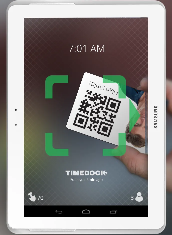 TimeDock - QR Code Time Clock | Indus Appstore | Screenshot