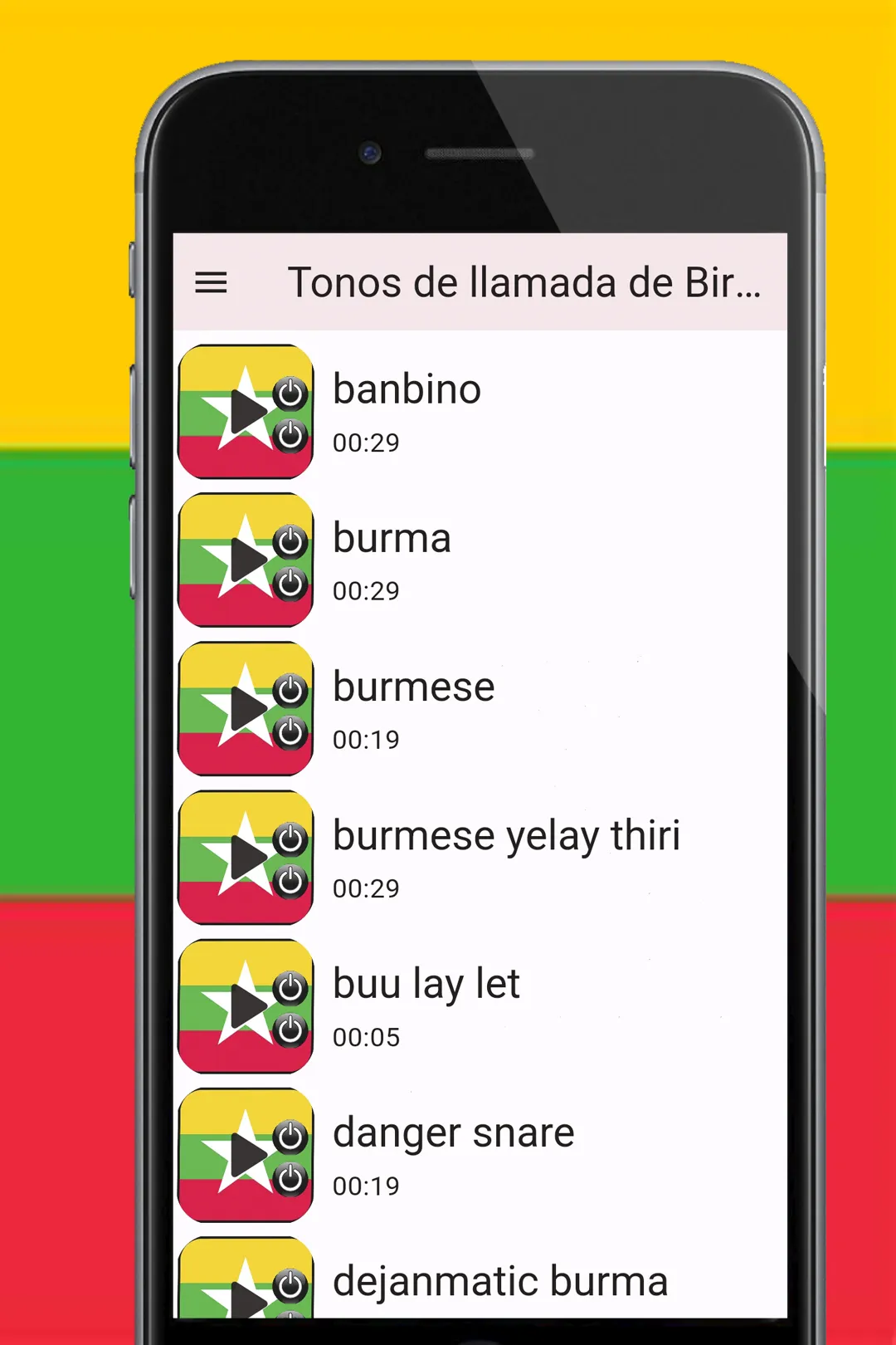 Burma Music Ringtones | Indus Appstore | Screenshot