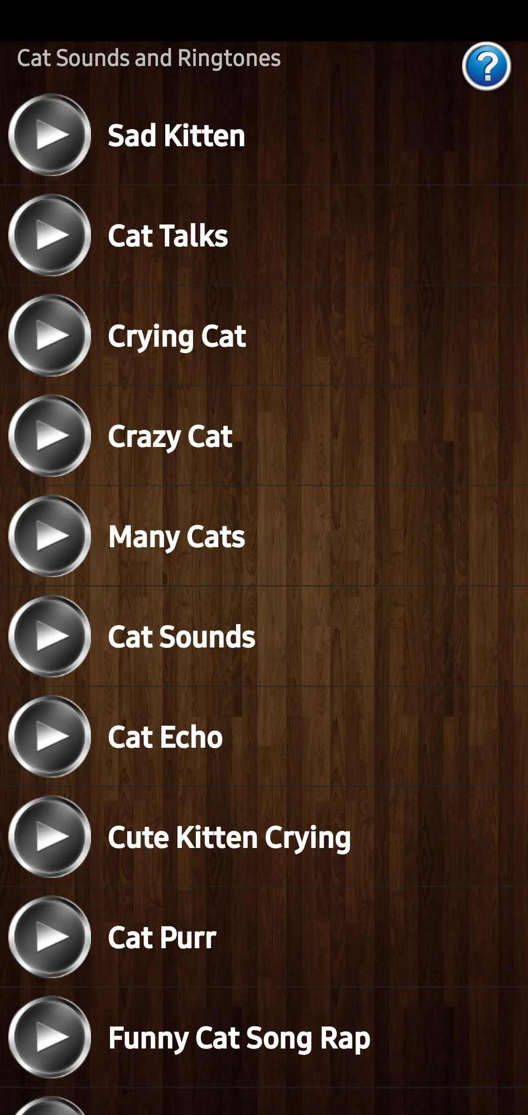 Cat Sounds and Ringtones | Indus Appstore | Screenshot