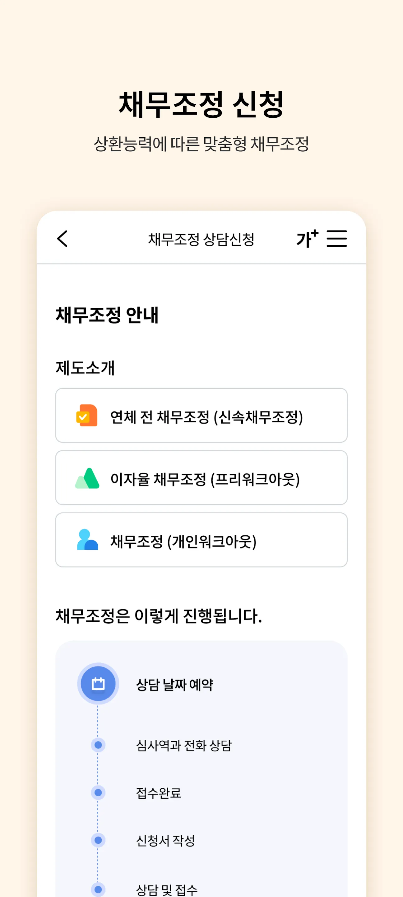 신용회복위원회 | Indus Appstore | Screenshot