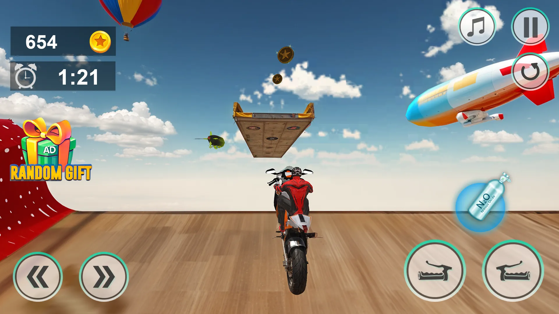 Mega Ramp Stunt - Bike Games | Indus Appstore | Screenshot