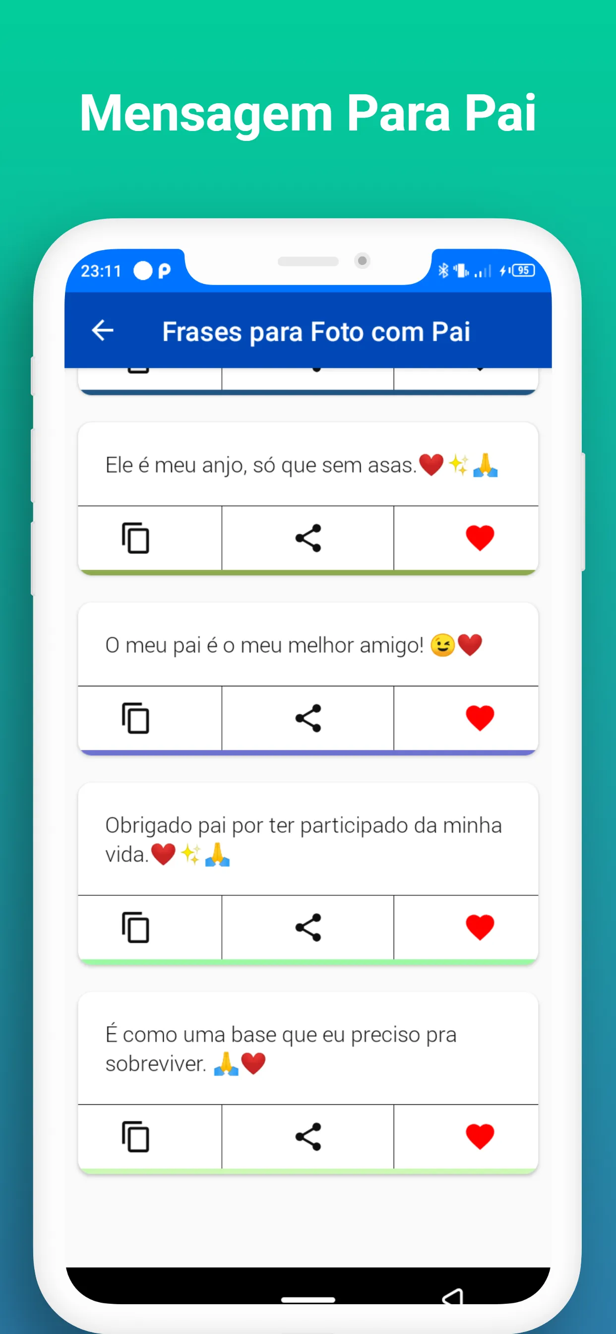 Mensagem Para Pai 2024 | Indus Appstore | Screenshot