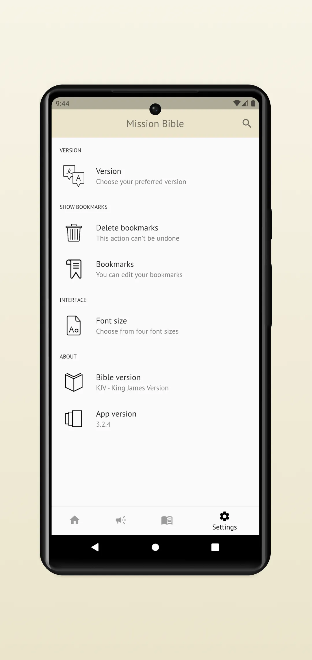 Mission Bible - KJV, ESV, MSG | Indus Appstore | Screenshot