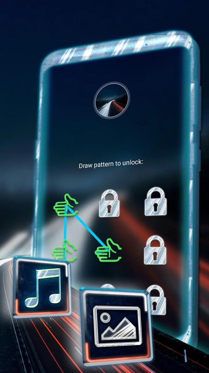 Highway Speed Launcher Theme | Indus Appstore | Screenshot