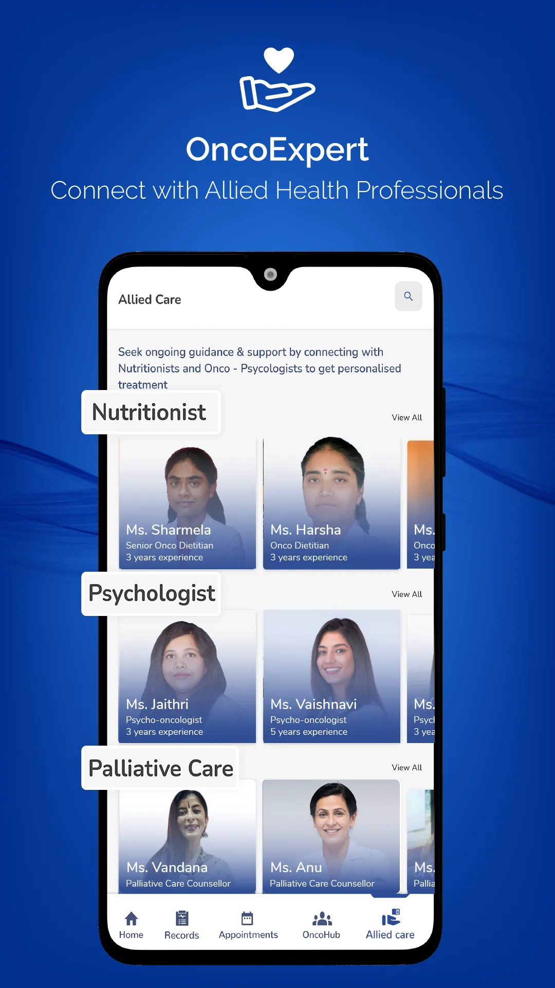 OncoBuddy: The Cancer Care App | Indus Appstore | Screenshot