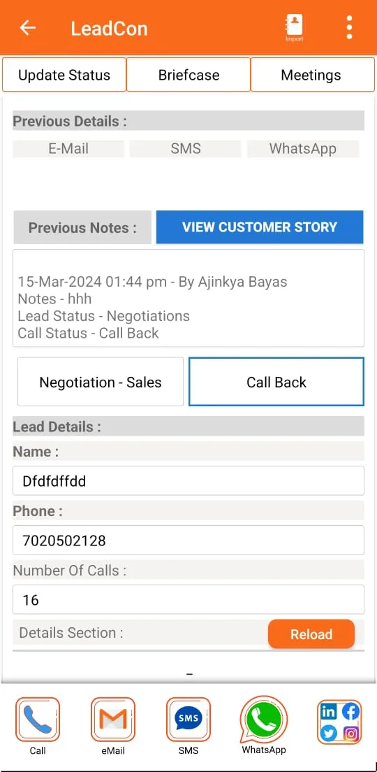 LeadCon | Indus Appstore | Screenshot