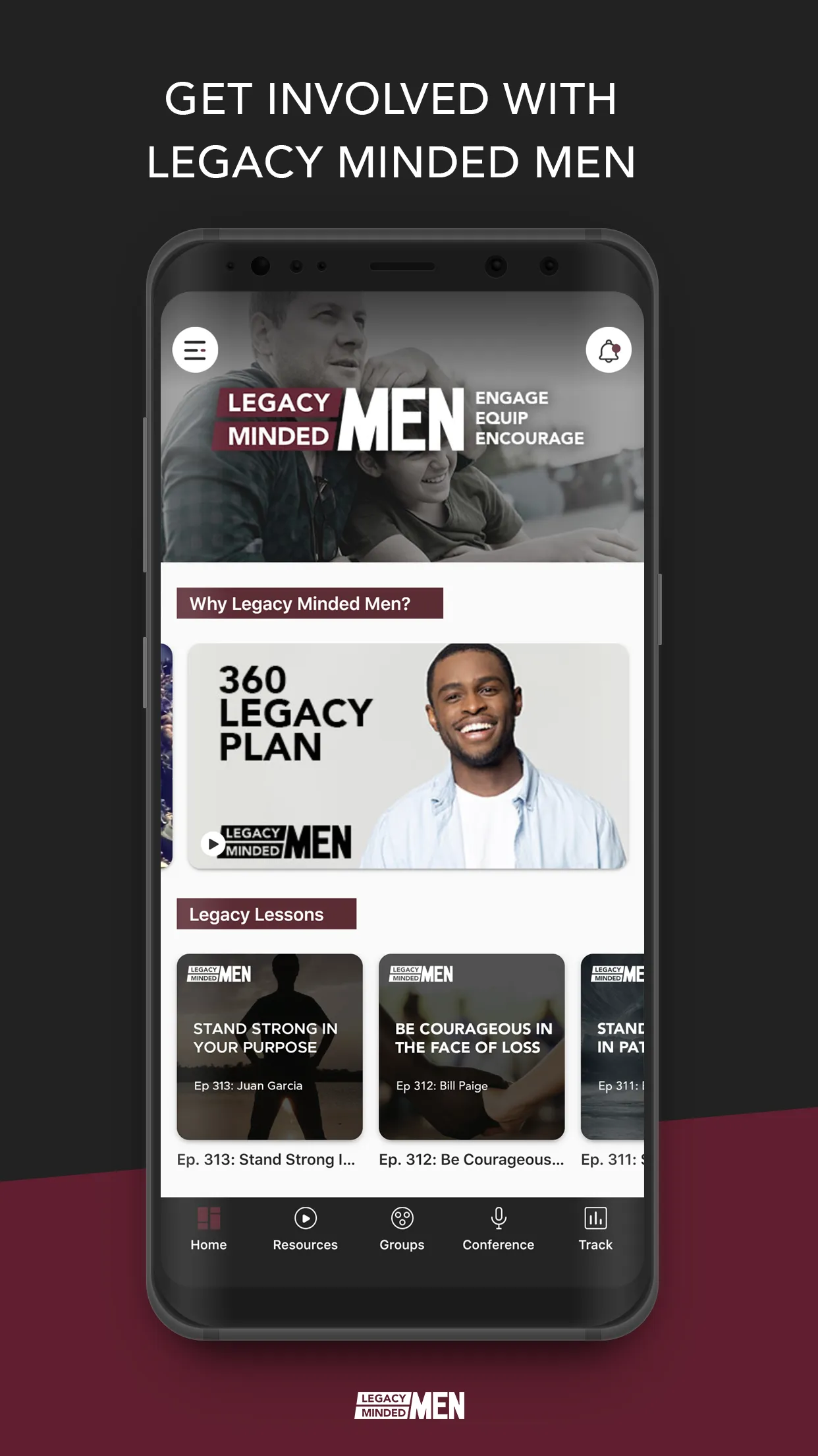 Legacy Minded Men | Indus Appstore | Screenshot