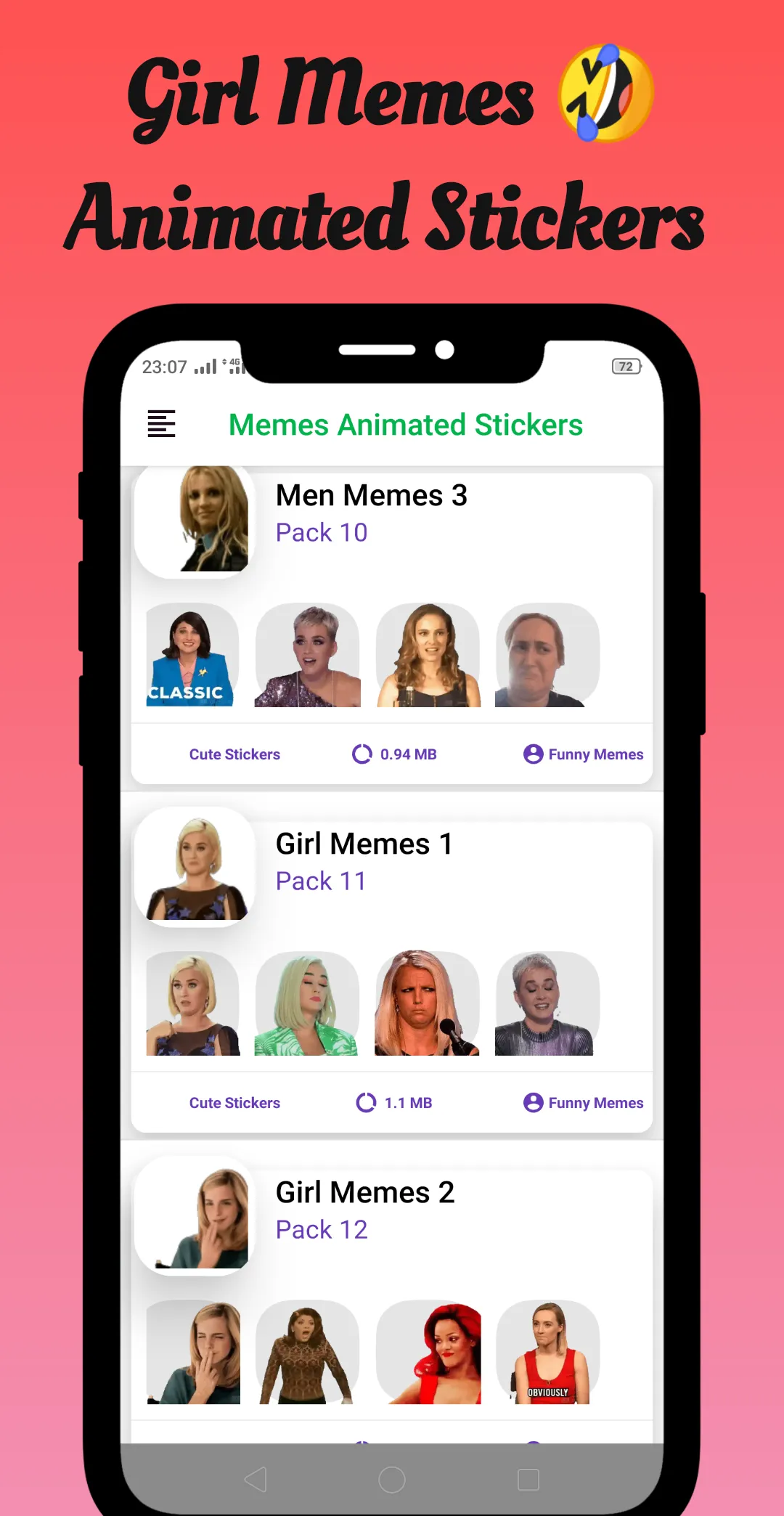 Memes Animated Stickers 2022 | Indus Appstore | Screenshot