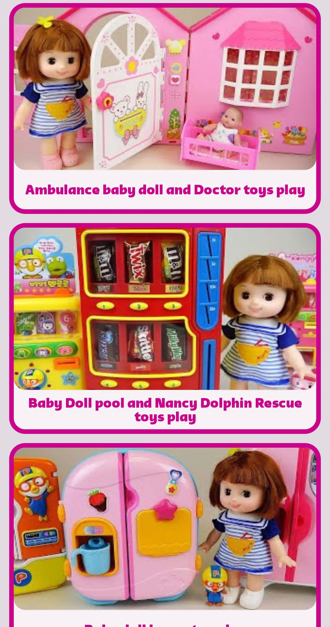 Baby Doll and Toys Videos | Indus Appstore | Screenshot