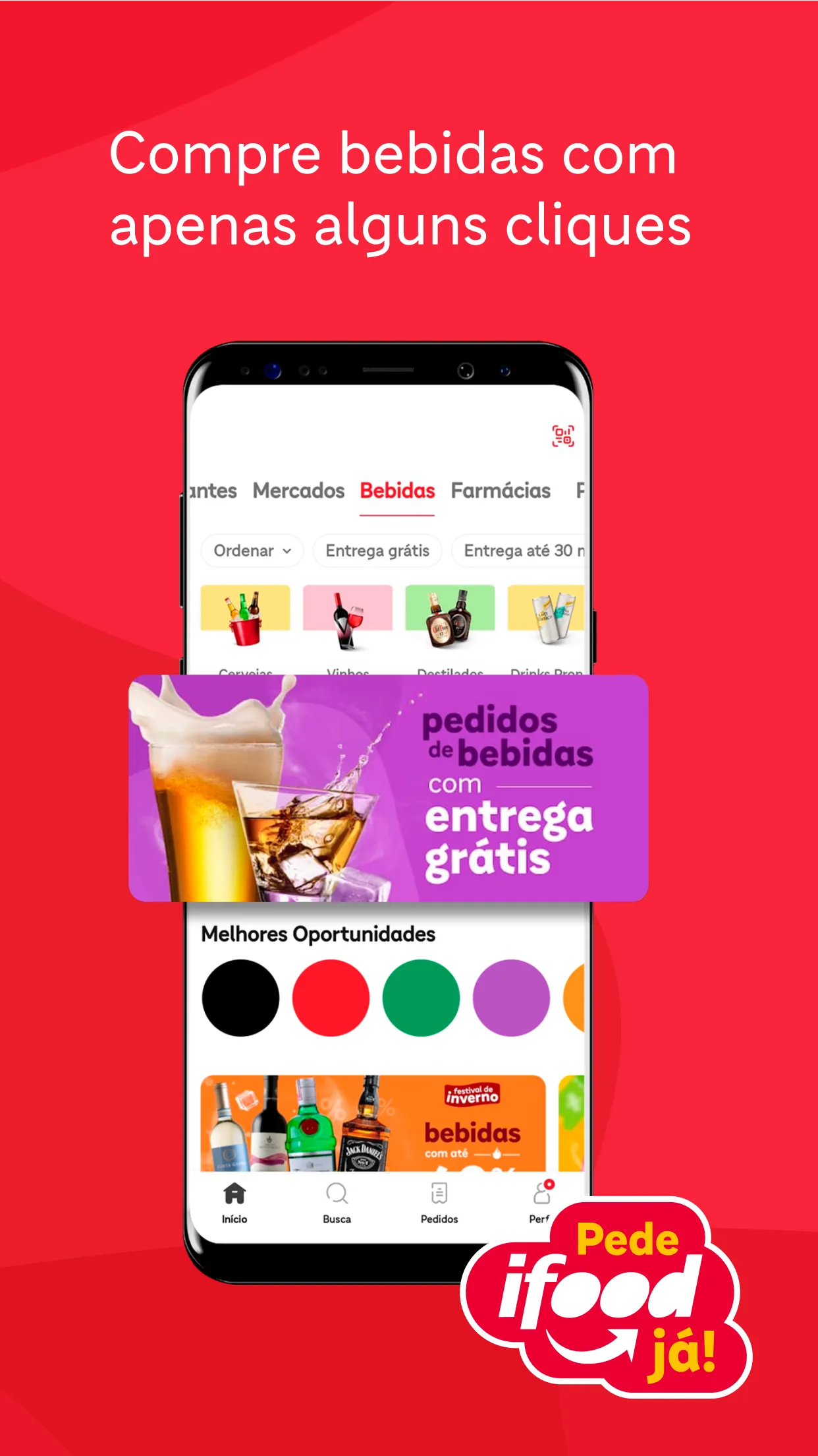 iFood comida e mercado em casa | Indus Appstore | Screenshot