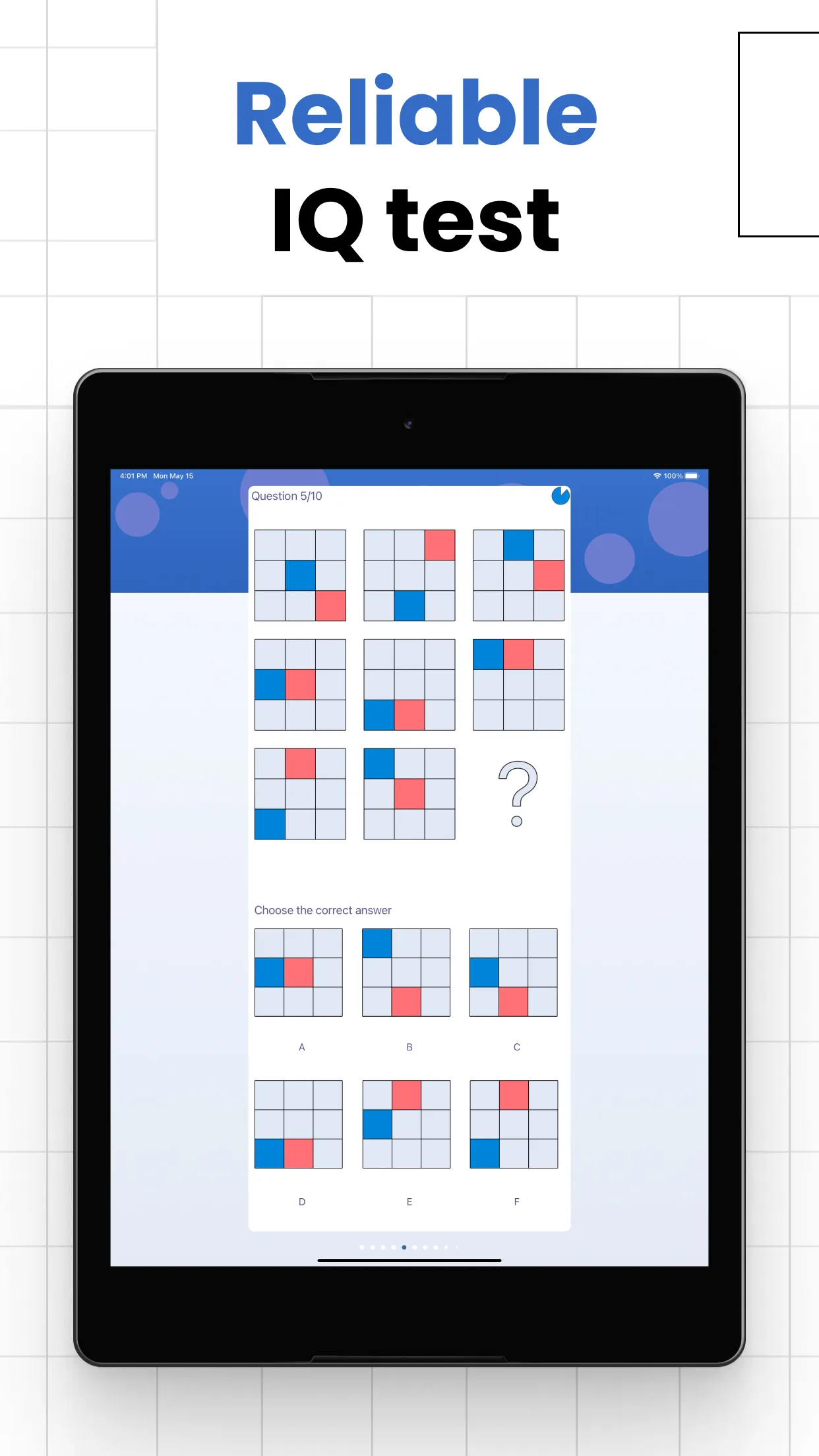 IQ Test - IQ Arena | Indus Appstore | Screenshot