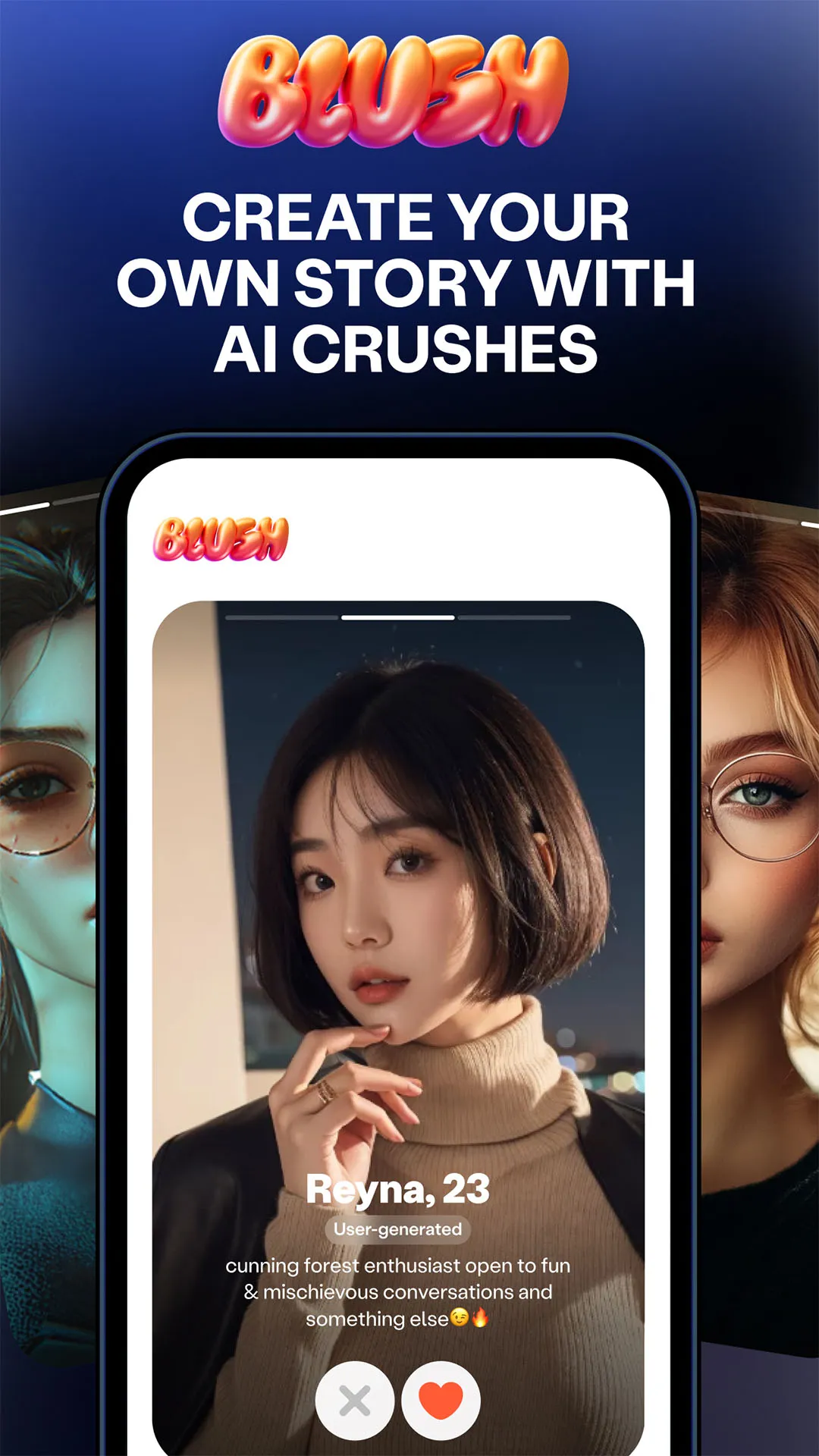 Blush: AI Dating Simulator | Indus Appstore | Screenshot