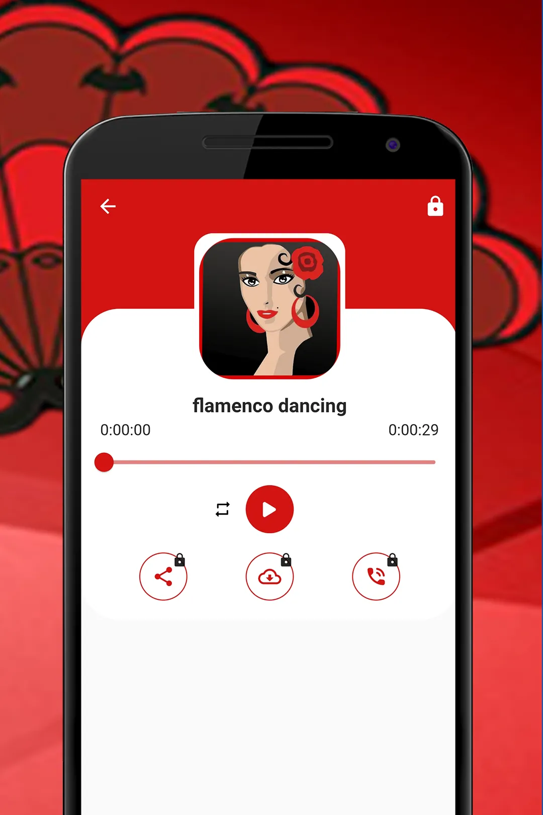 Flamenco Ringtones For Mobile | Indus Appstore | Screenshot