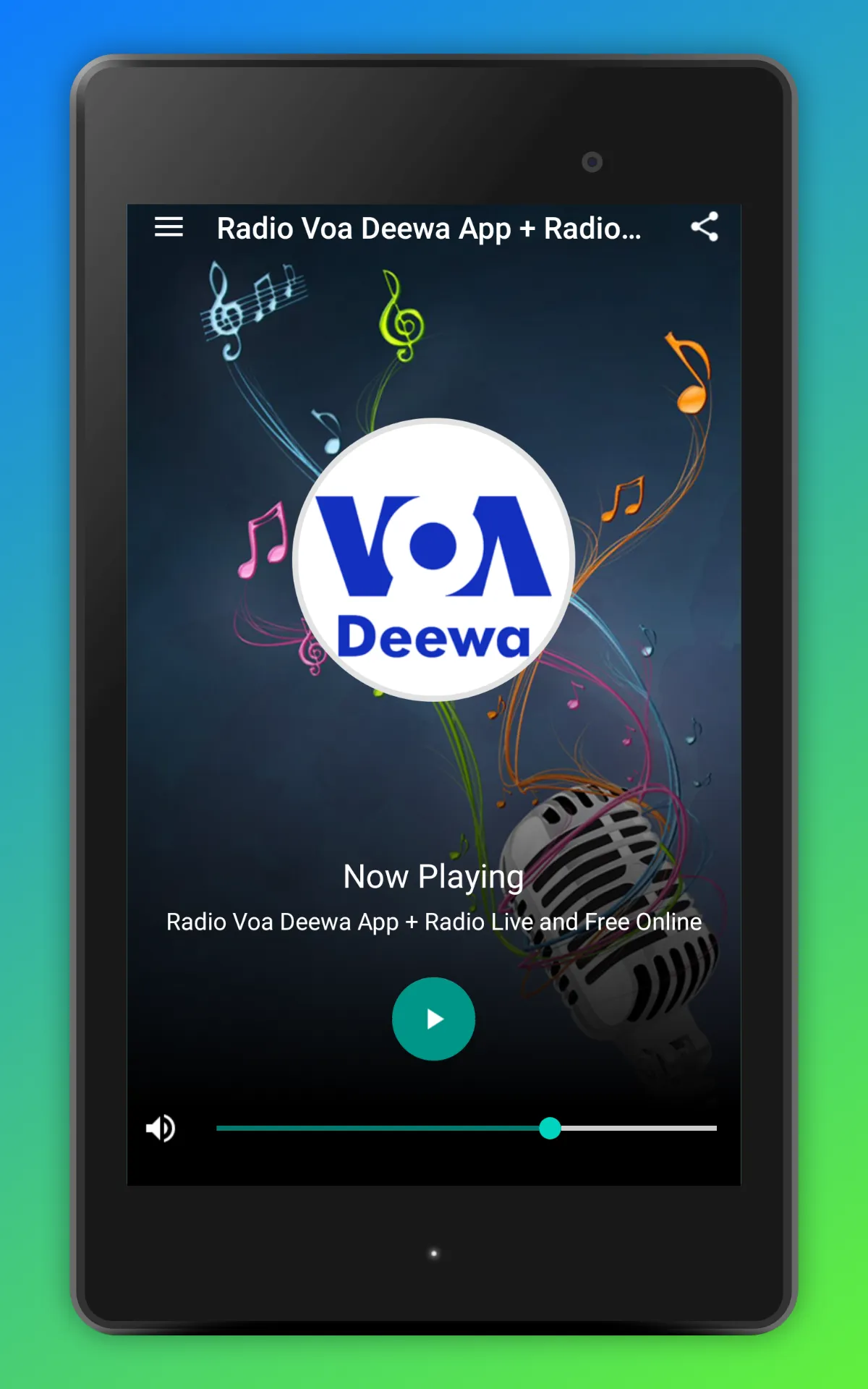 Voa Deewa Radio Pashto Online | Indus Appstore | Screenshot