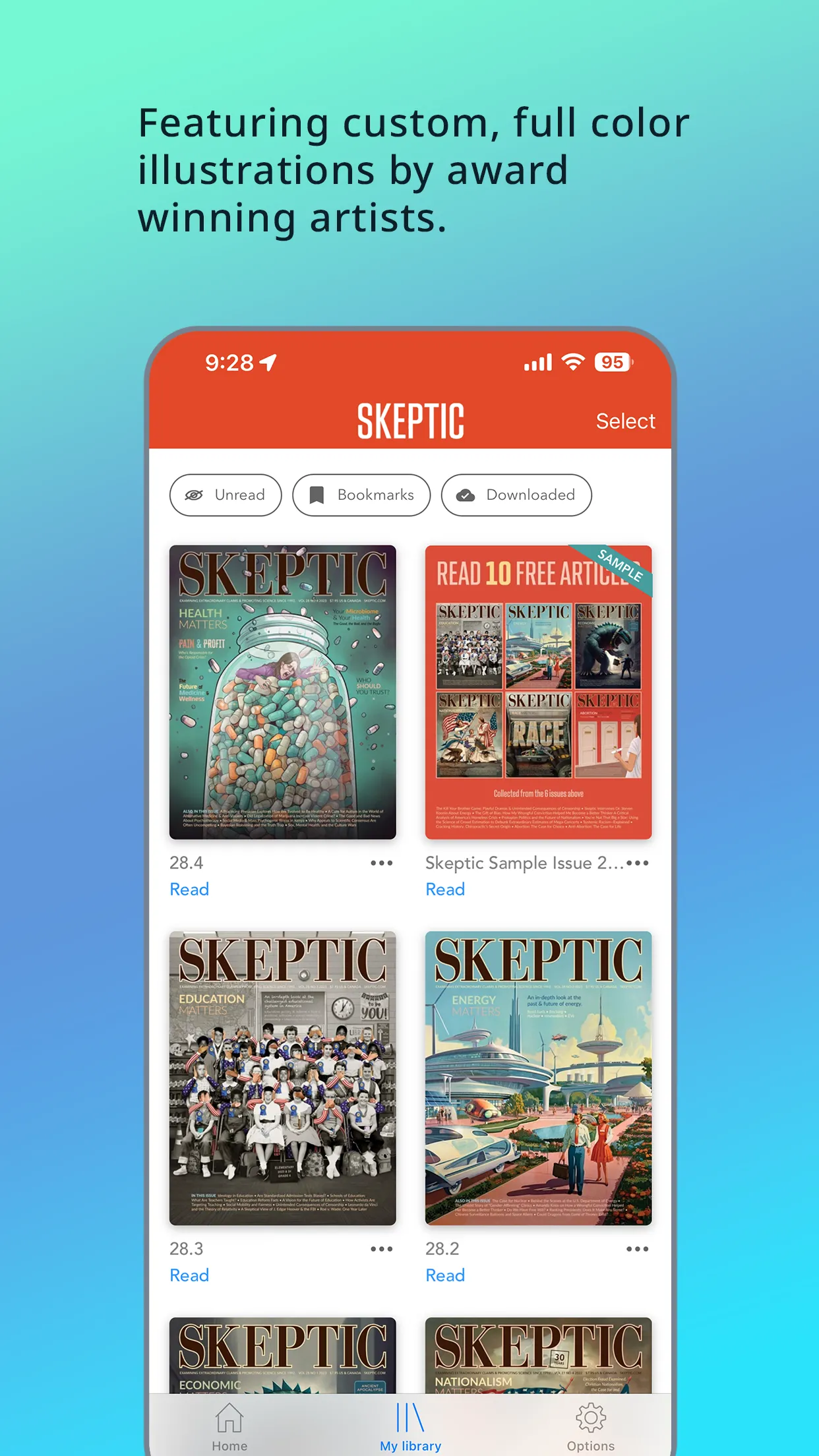 Skeptic Magazine | Indus Appstore | Screenshot