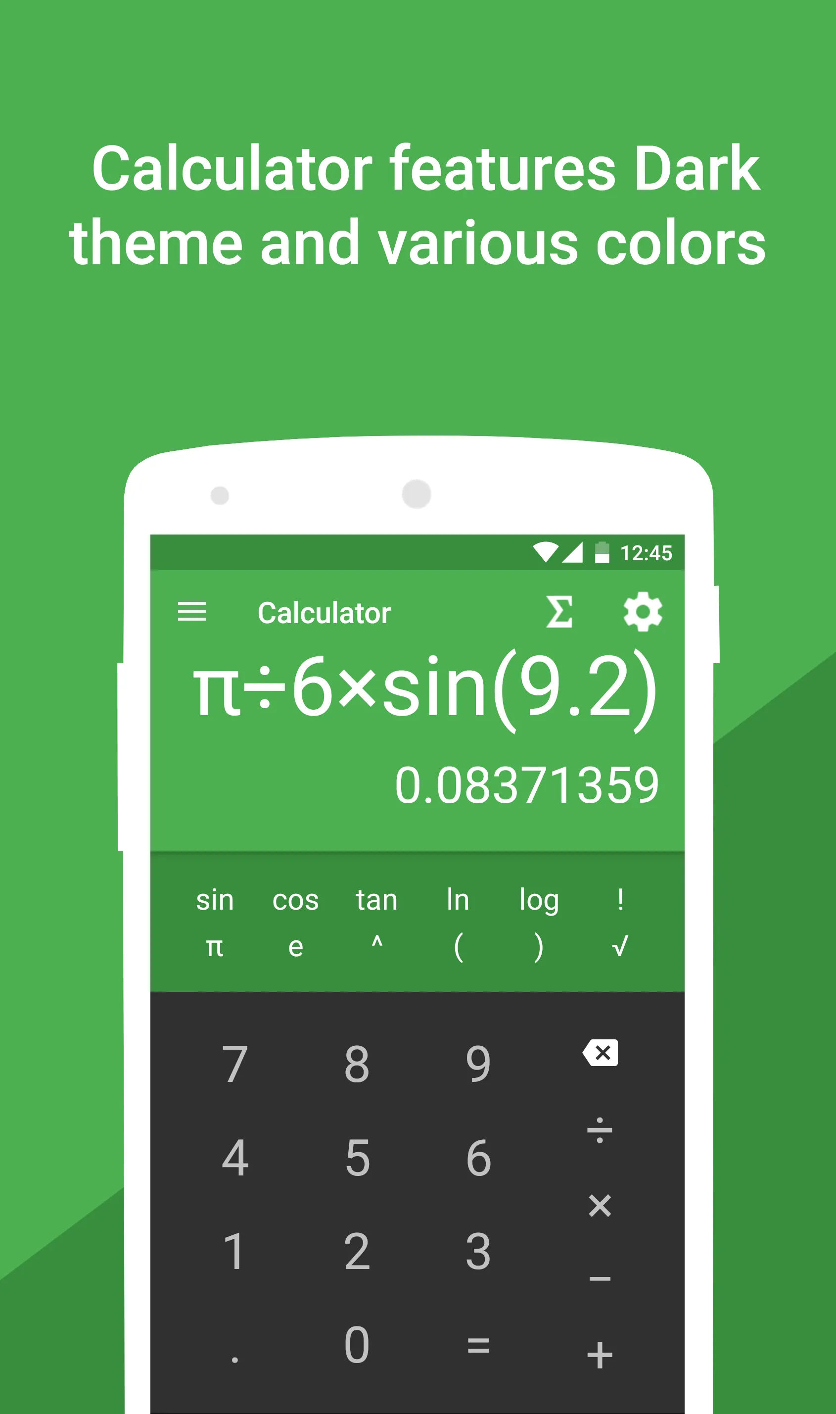 Math Formulas with Calculator | Indus Appstore | Screenshot