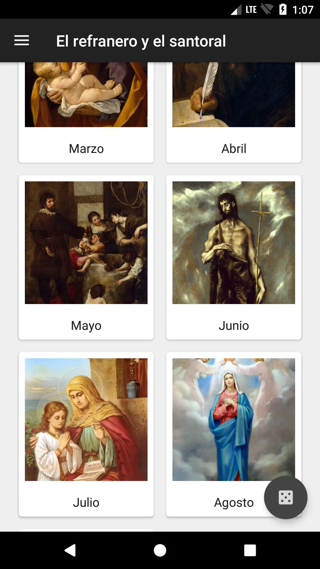 Santoral y su refranero | Indus Appstore | Screenshot