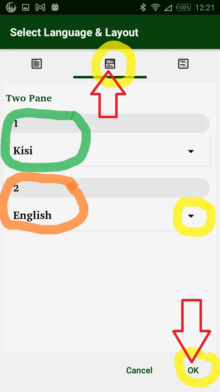 Kisi Bible a English français | Indus Appstore | Screenshot