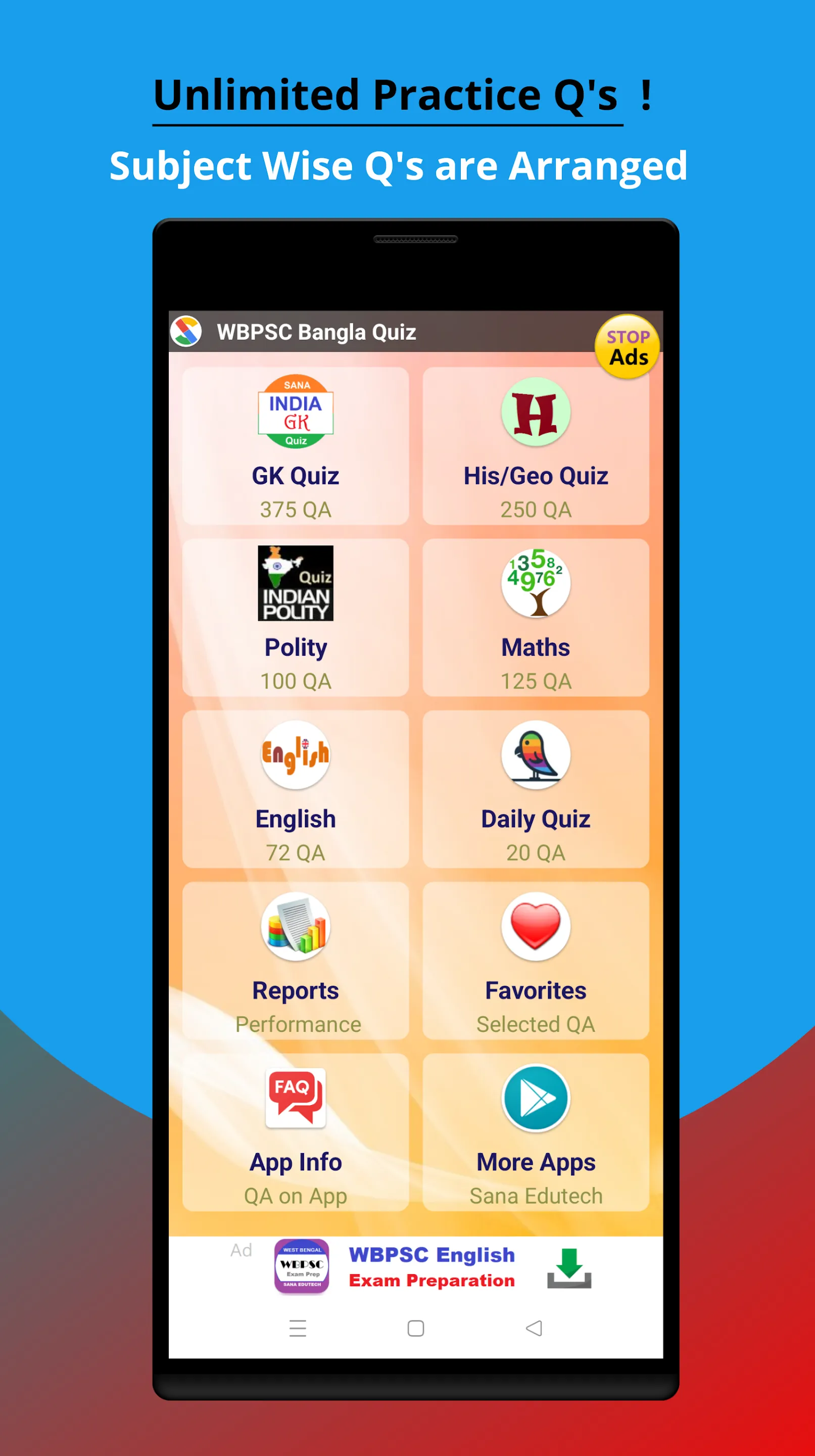 WBPSC Exam Prep Bangla | Indus Appstore | Screenshot