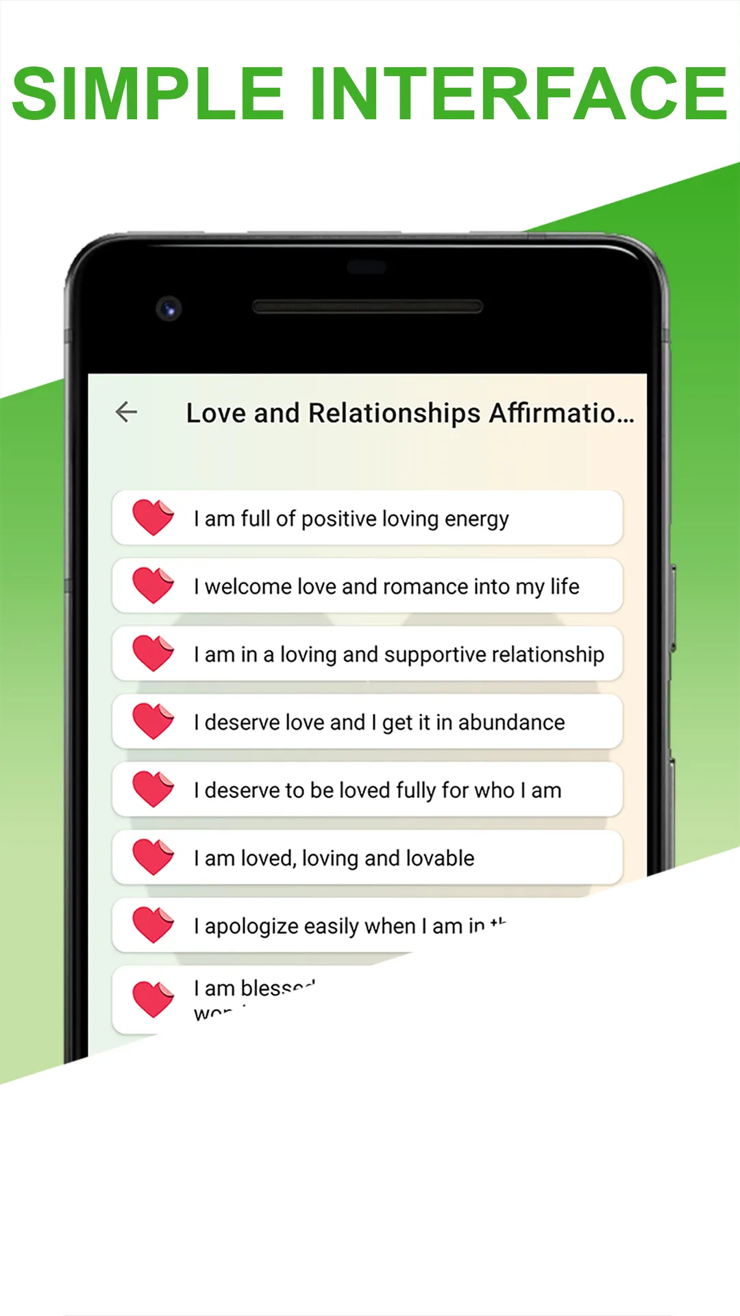 Positive Affirmations | Indus Appstore | Screenshot