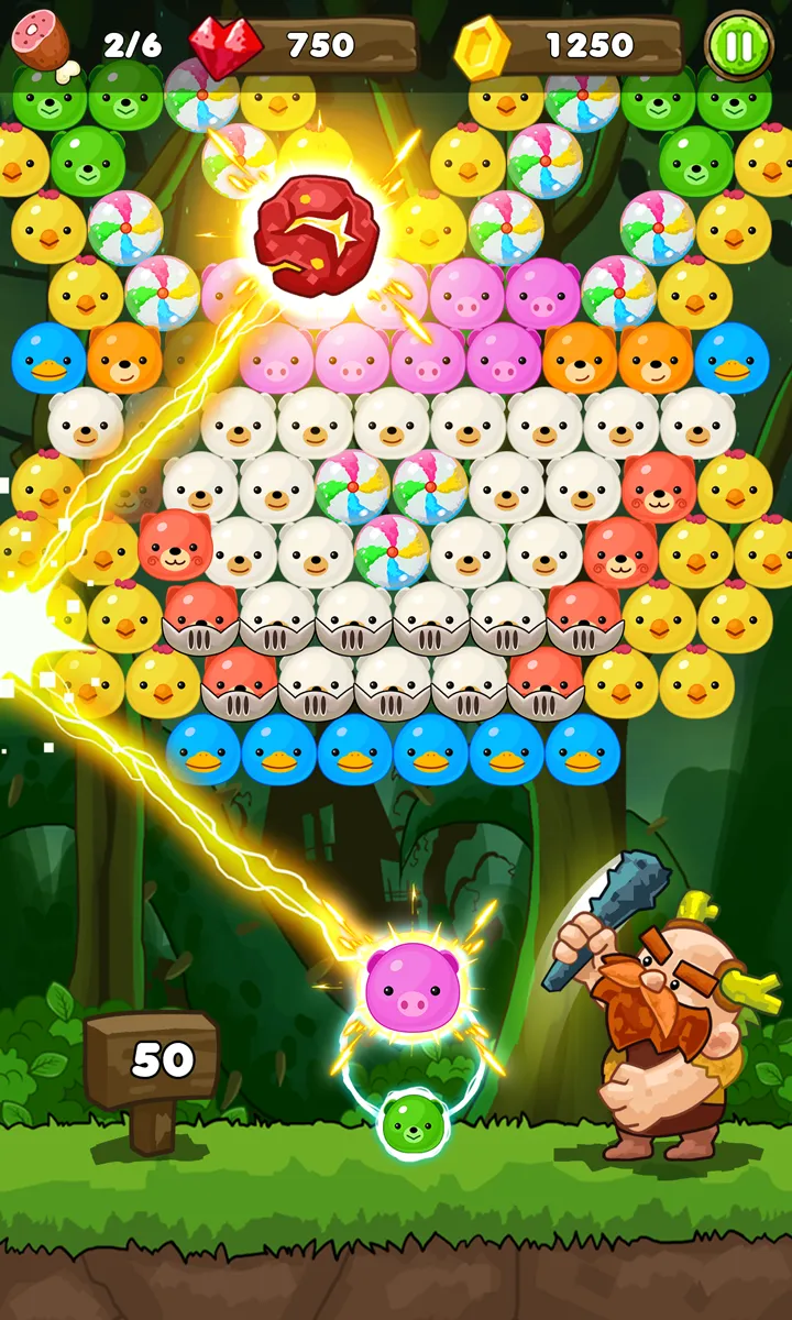 Jungle Bubble age Adventure | Indus Appstore | Screenshot