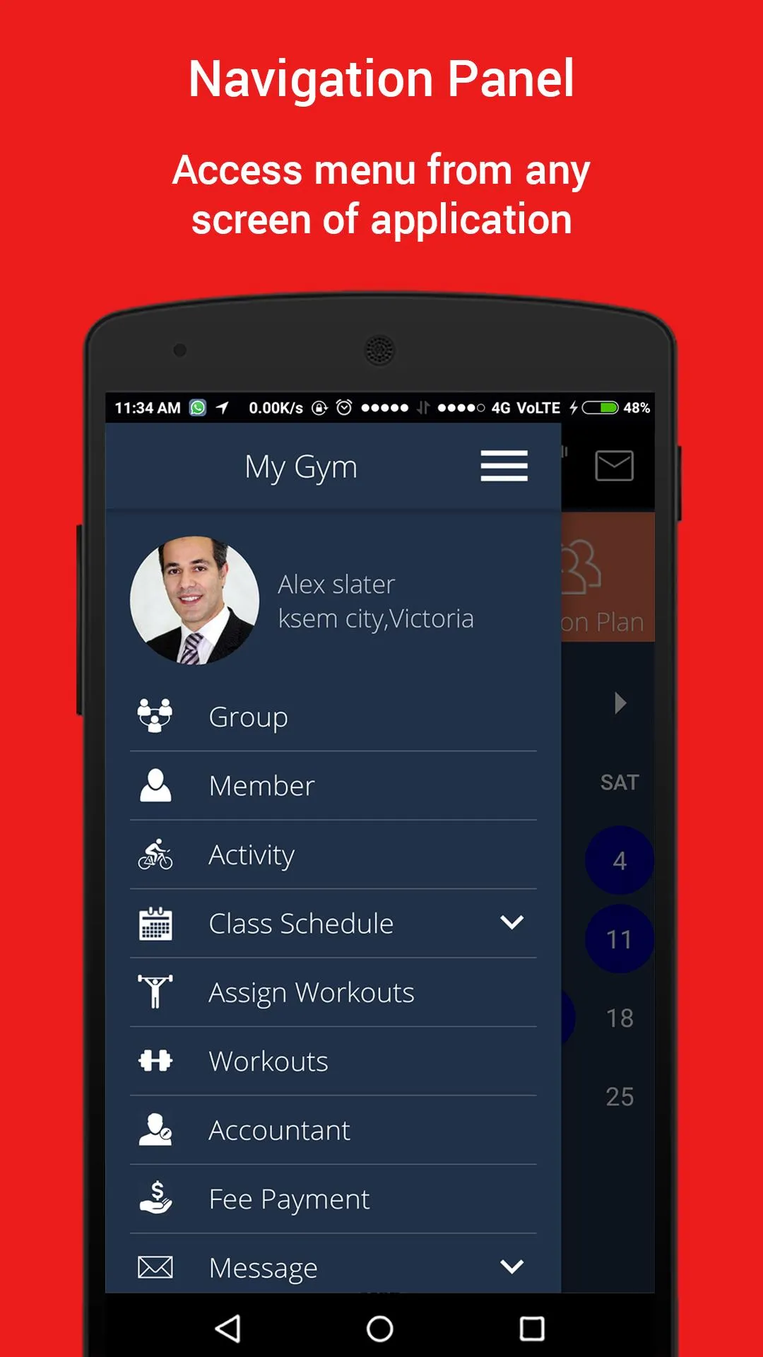 Gym Master Android Application | Indus Appstore | Screenshot