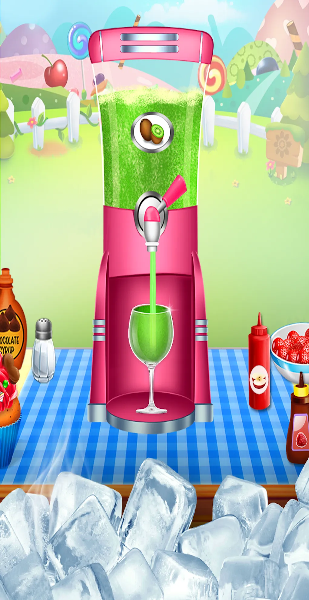 Icy Slushy Maker Cooking Game | Indus Appstore | Screenshot