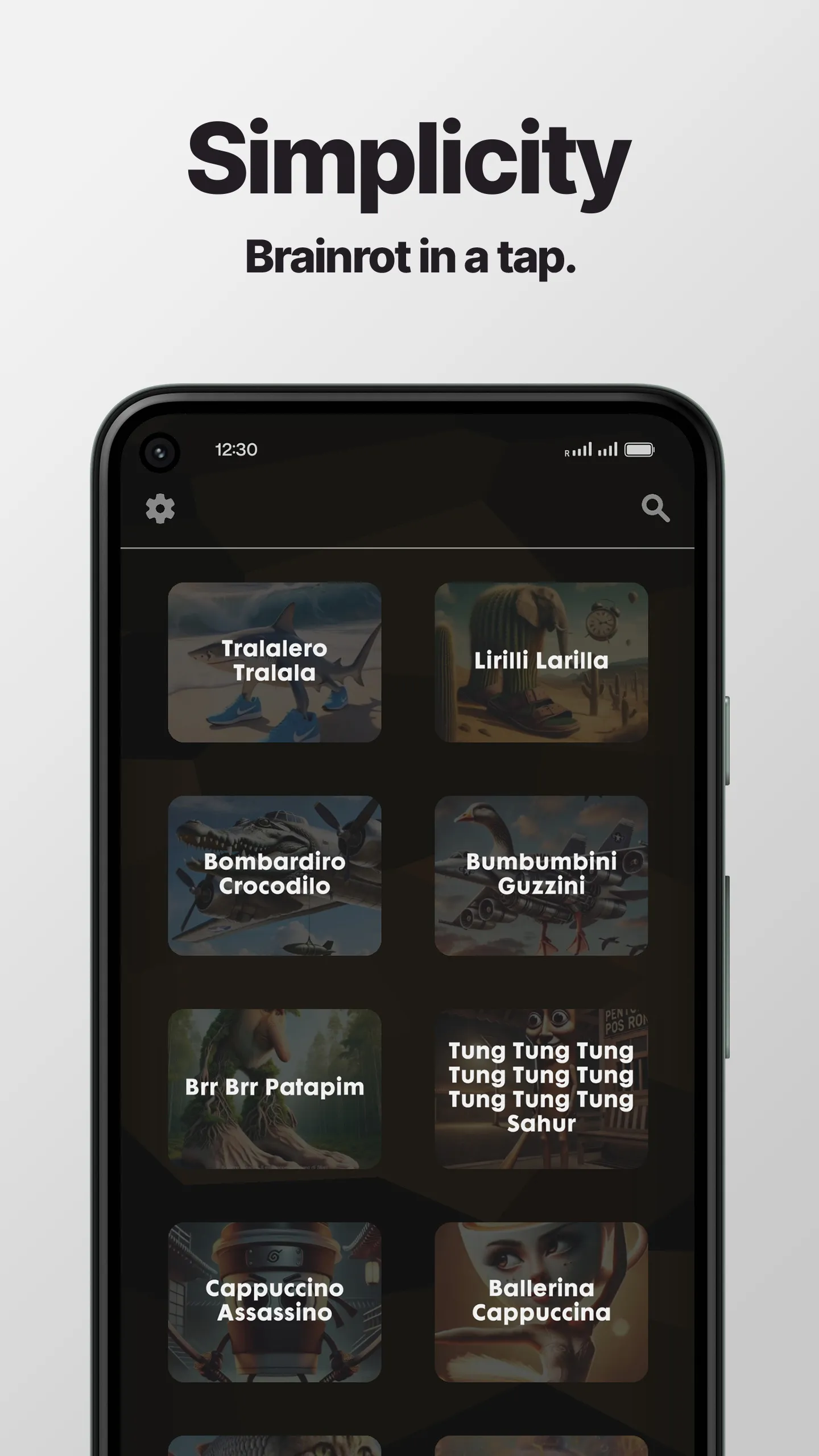 Italian Brainrot Memeboard | Indus Appstore | Screenshot