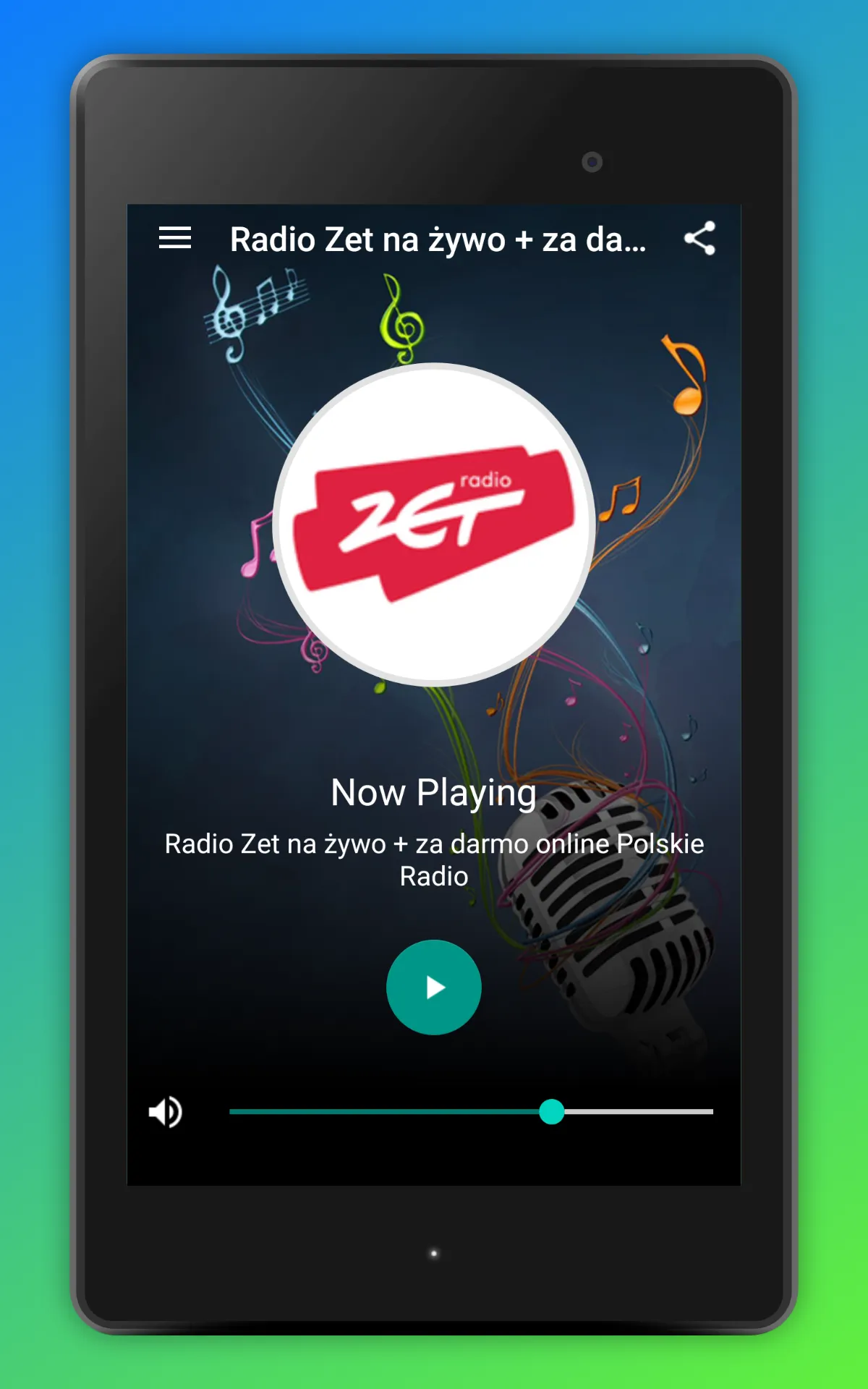 Radio Zet PL Polskie Online | Indus Appstore | Screenshot