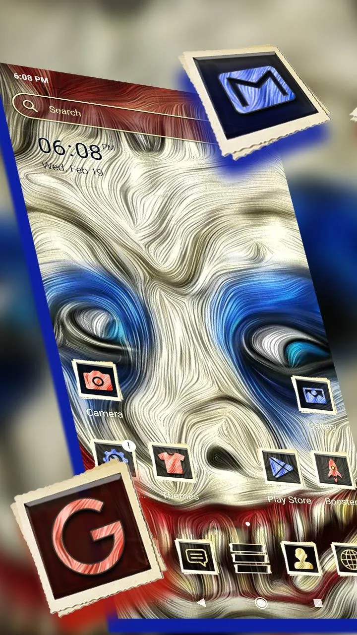 Scary Clown Launcher Theme | Indus Appstore | Screenshot