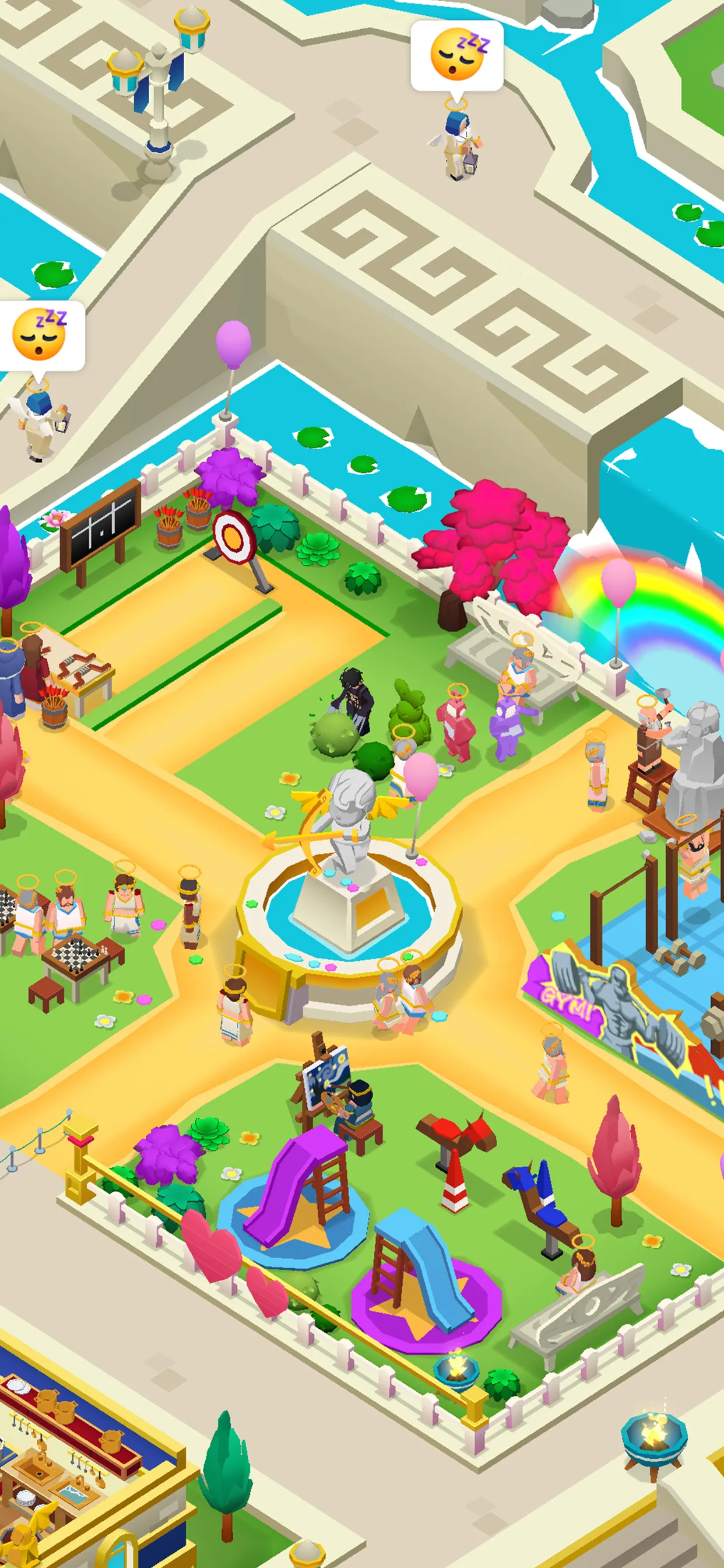 Idle Abbey Tycoon: Help people | Indus Appstore | Screenshot