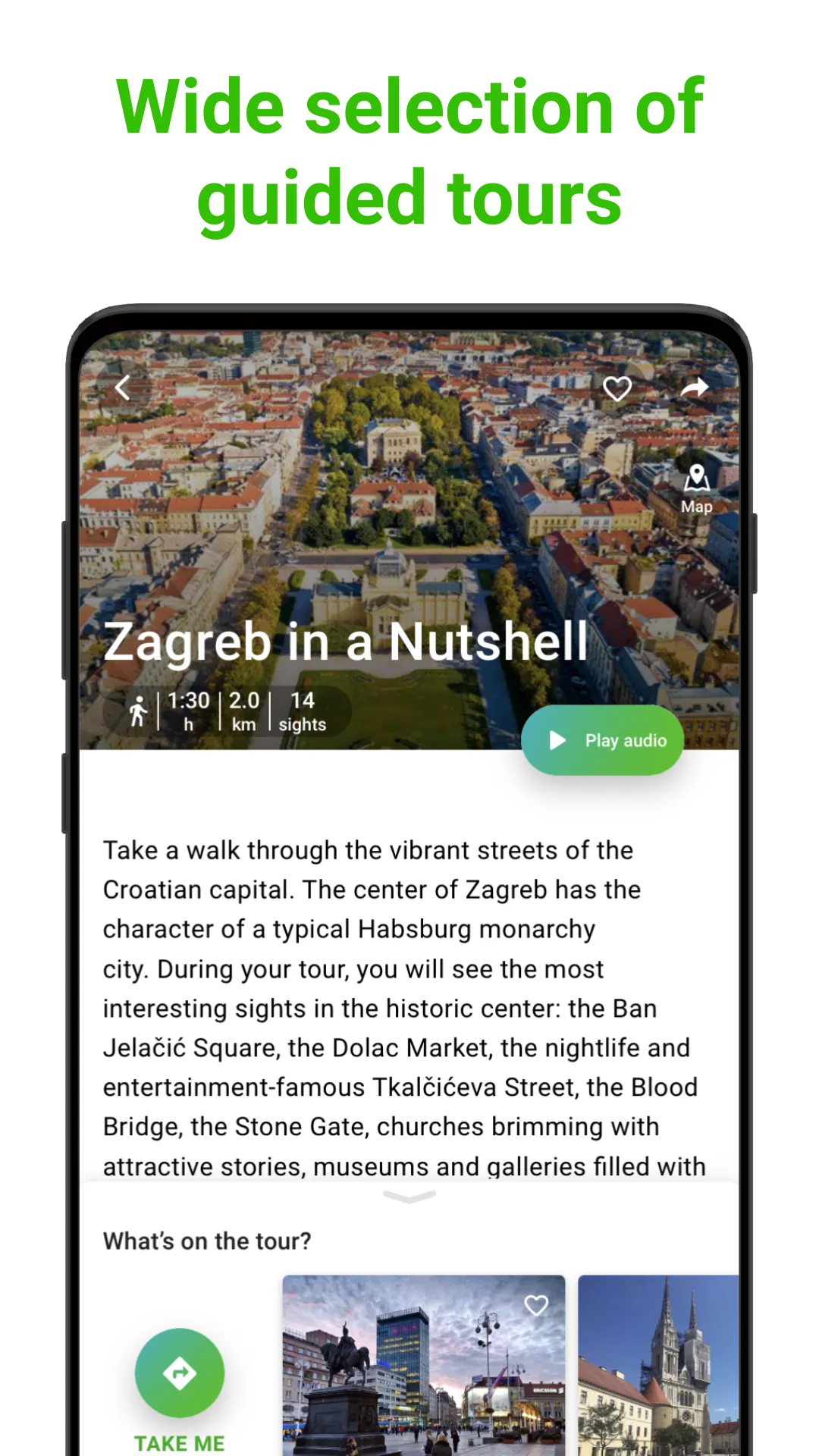 Zagreb Tour Guide:SmartGuide | Indus Appstore | Screenshot