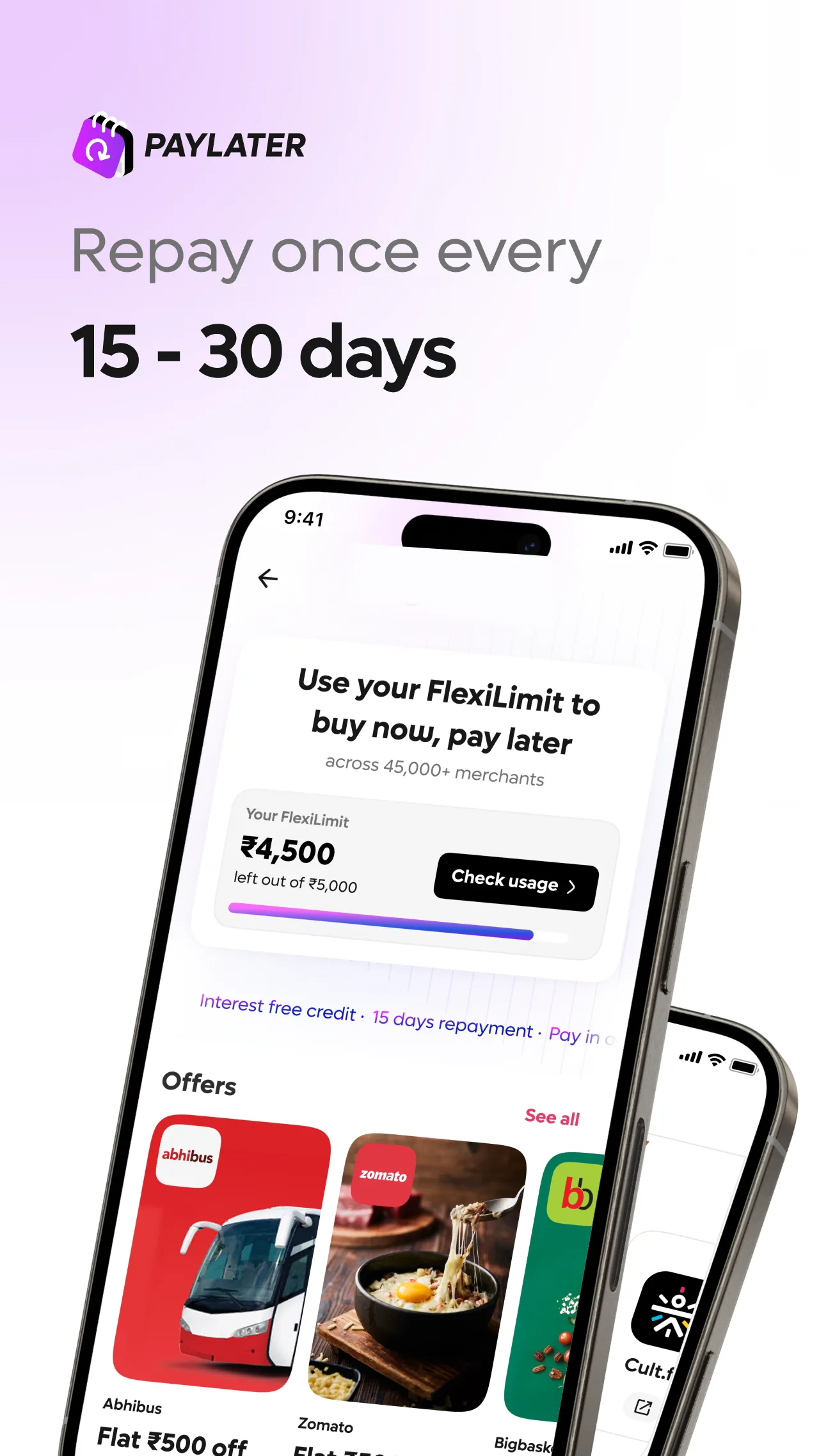 LazyPay: Loan App & Pay Later | Indus Appstore | Screenshot