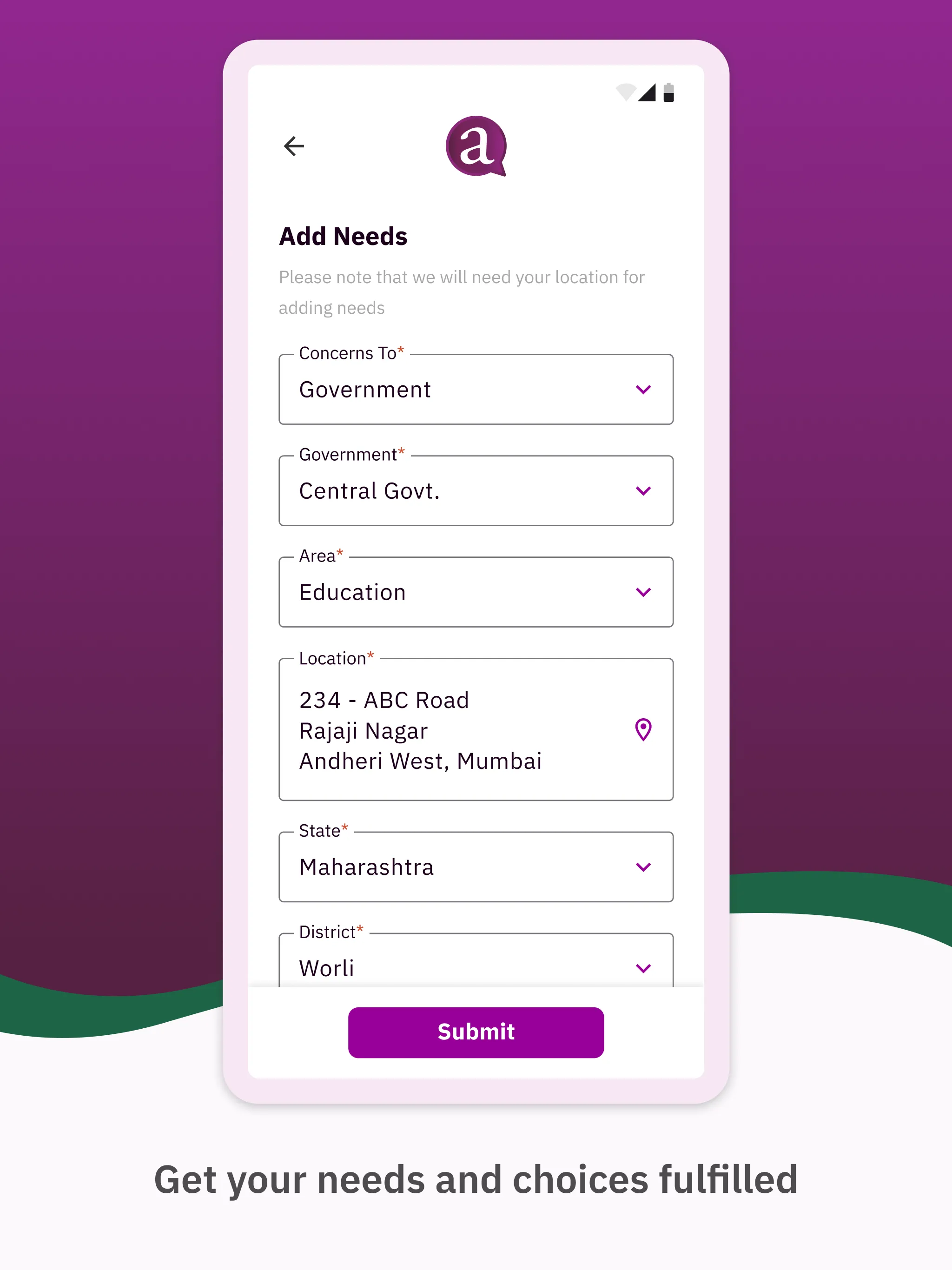 Axis My India ‘a’ app | Indus Appstore | Screenshot