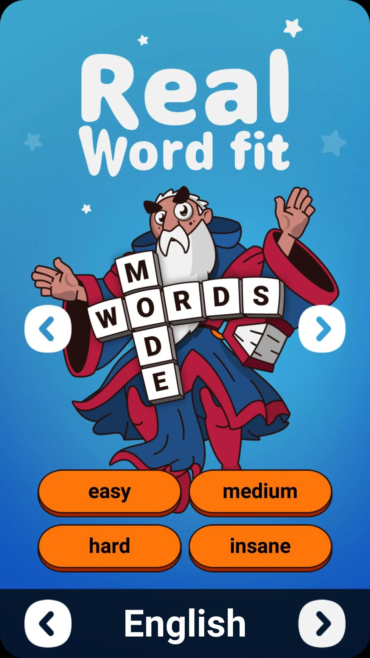 Word Fit Fill-In Crosswords | Indus Appstore | Screenshot