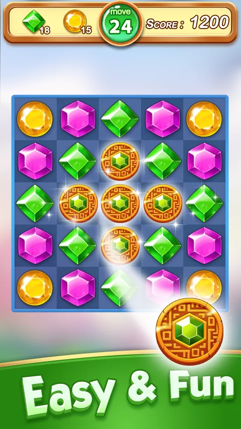 Jewel & Gem Blast | Indus Appstore | Screenshot