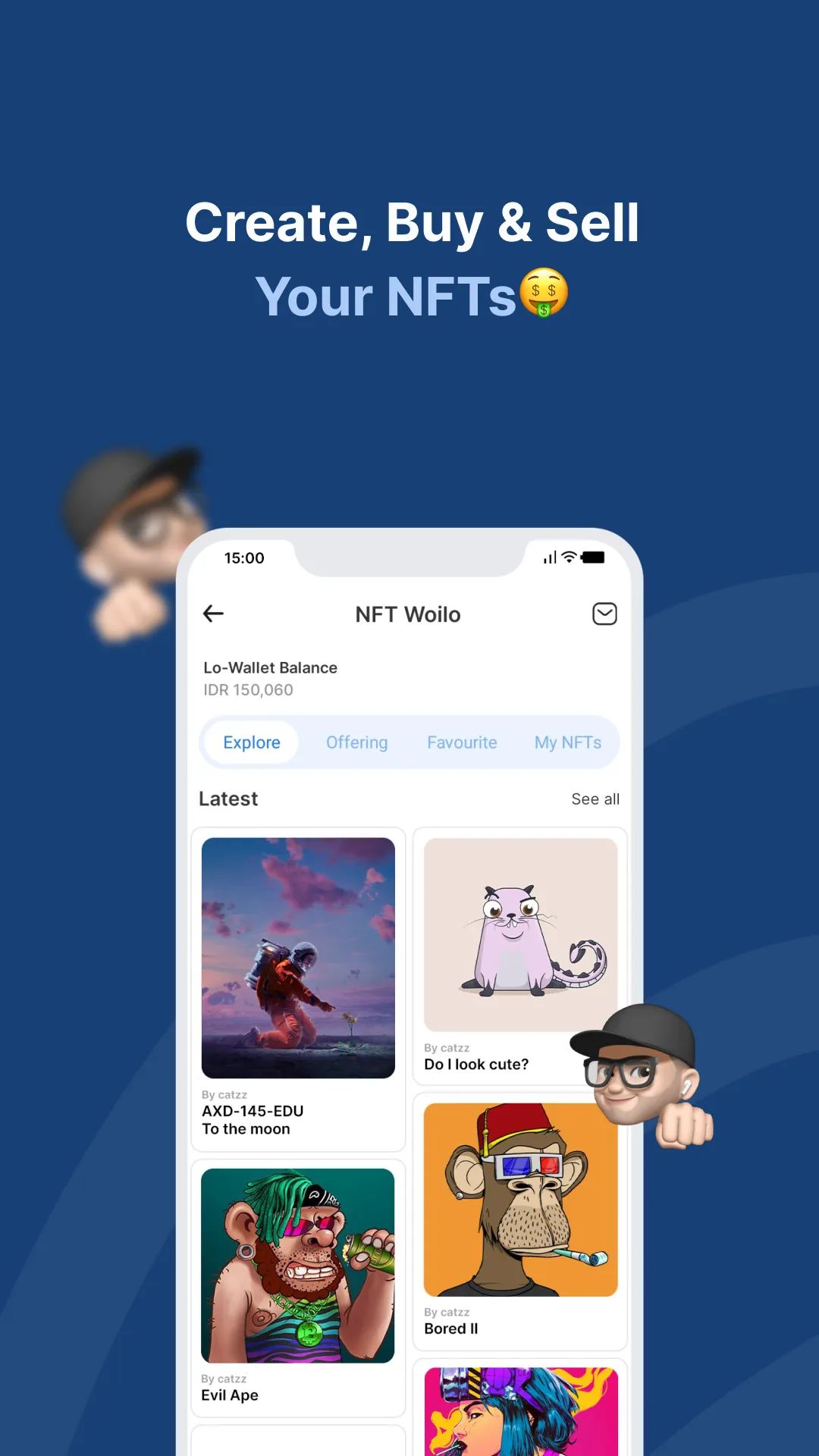 Woilo – Photos, Videos, & NFTs | Indus Appstore | Screenshot