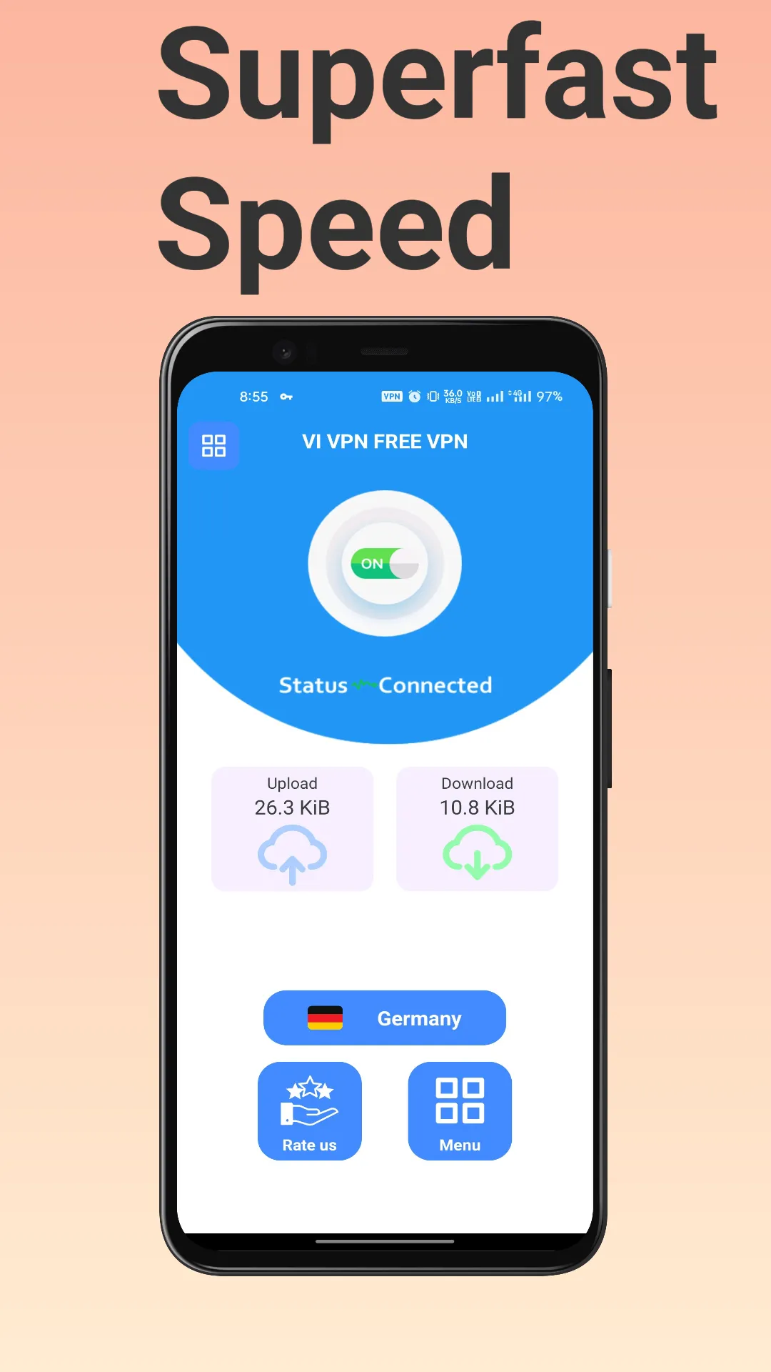 VI VPN - Fast & Secure | Indus Appstore | Screenshot