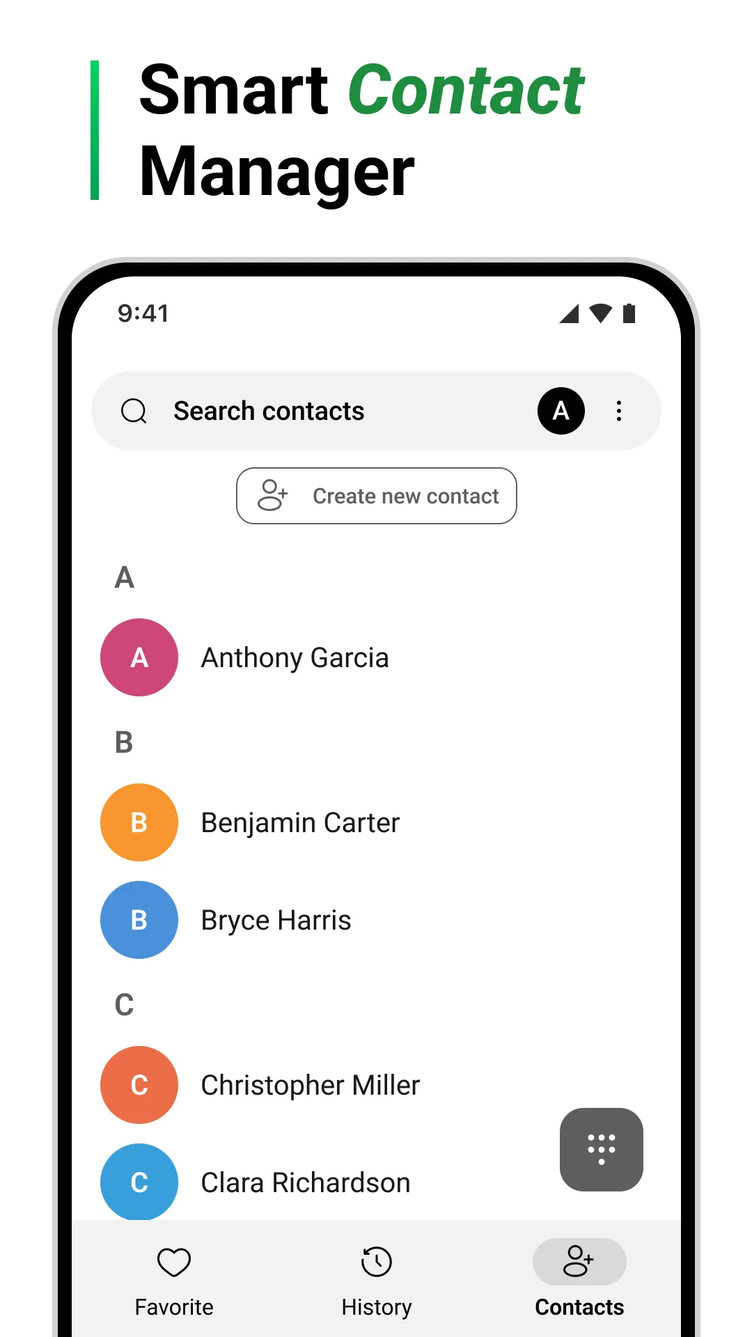 Contacts | Indus Appstore | Screenshot