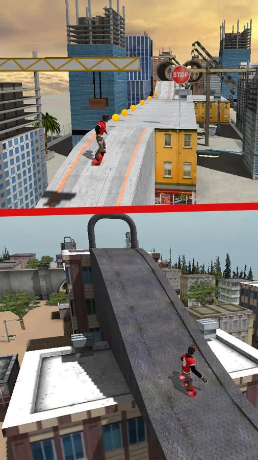 Rooftop Skater Boy Game | Indus Appstore | Screenshot