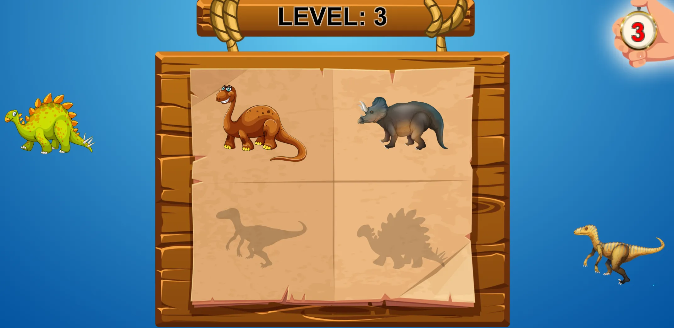 Dinosaurs World Games | Indus Appstore | Screenshot